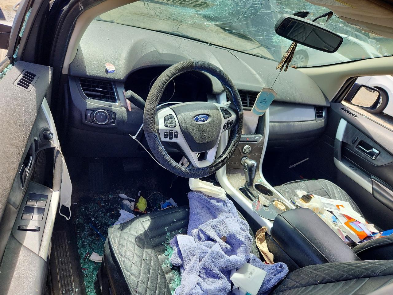 2012 Ford Edge Sel Синий vin: 2FMDK3JC0CBA88150