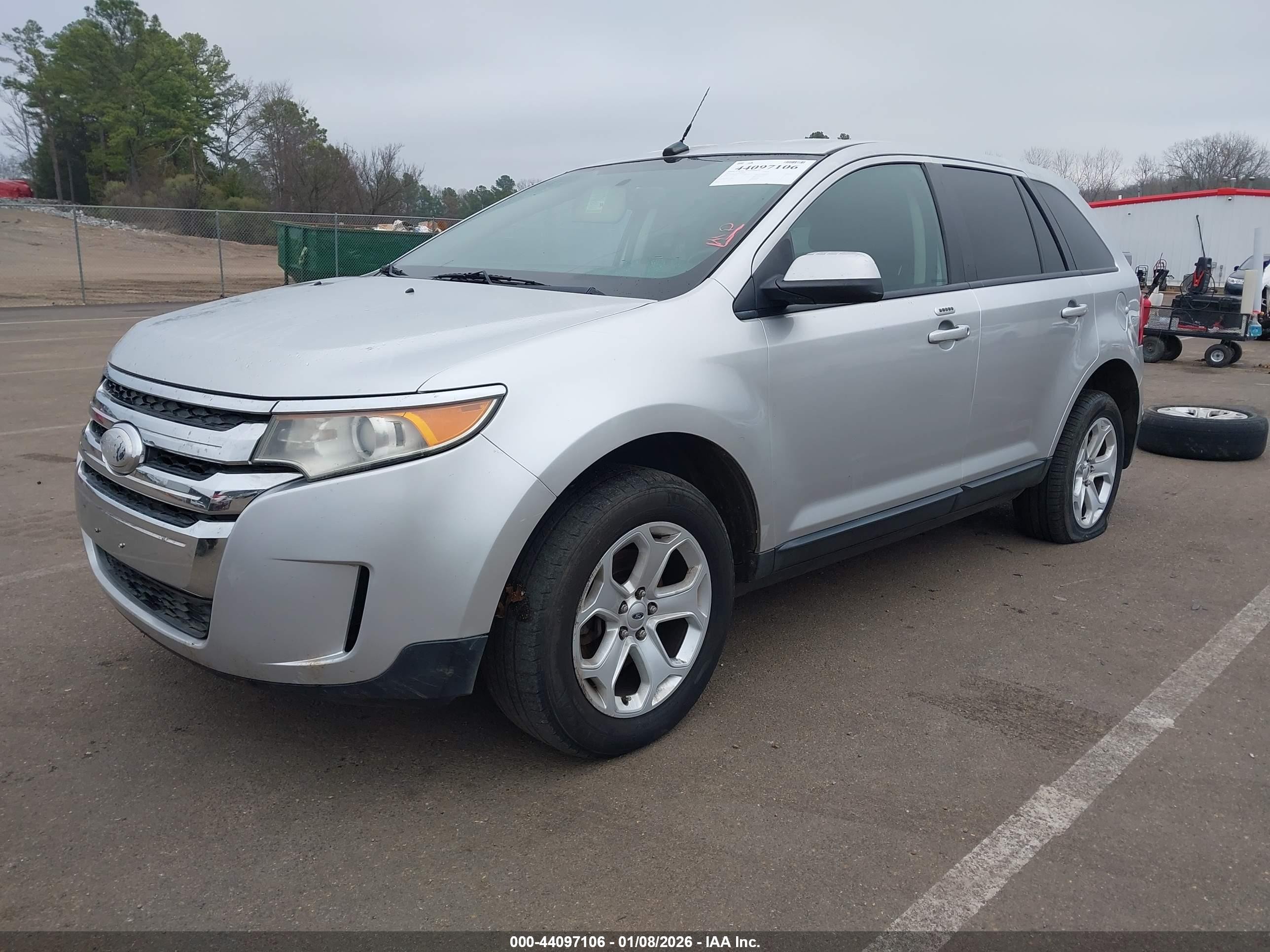 2013 Ford Edge Sel Серебряный vin: 2FMDK3JC0DBA08749