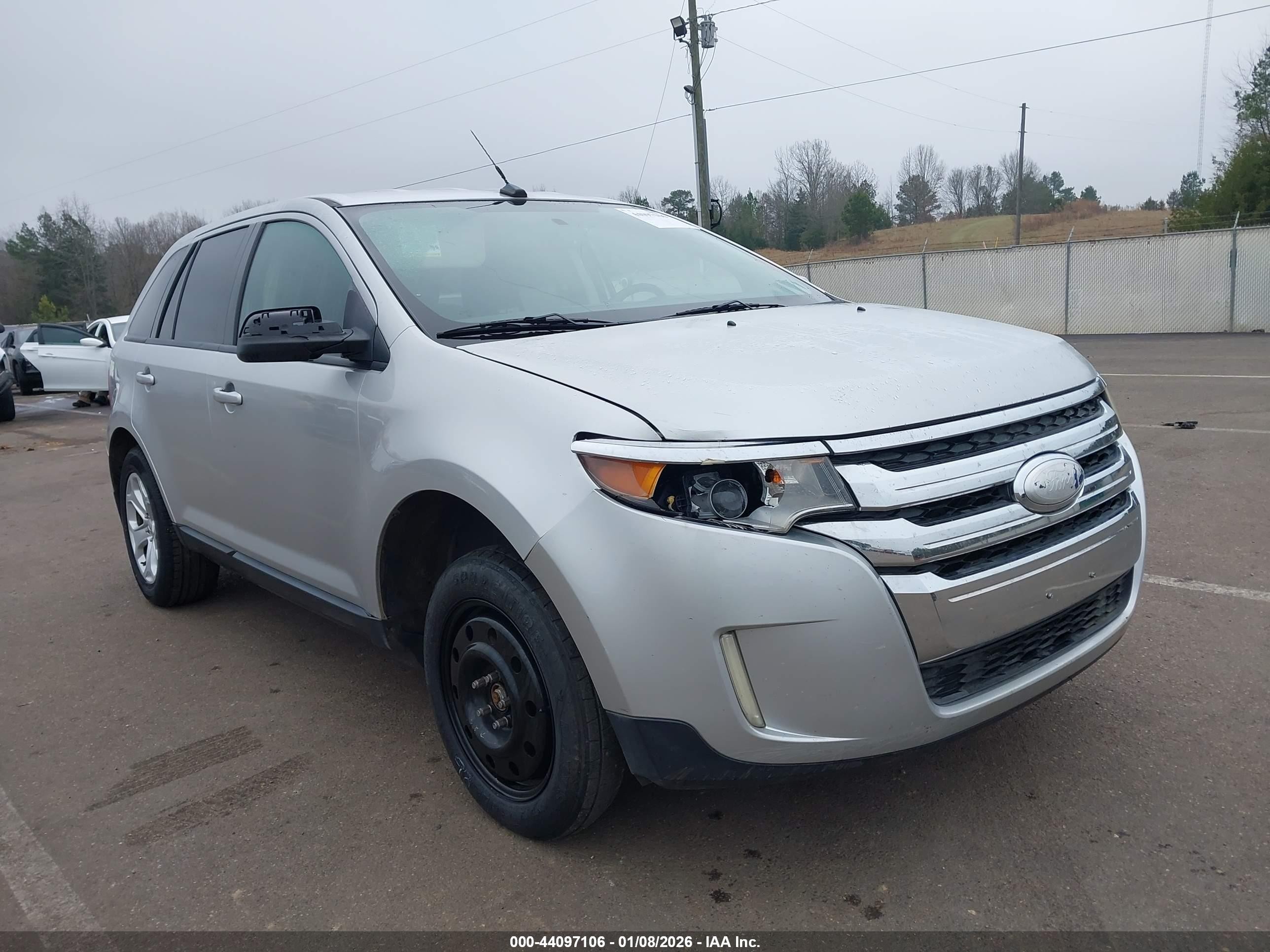 2013 Ford Edge Sel Серебряный vin: 2FMDK3JC0DBA08749