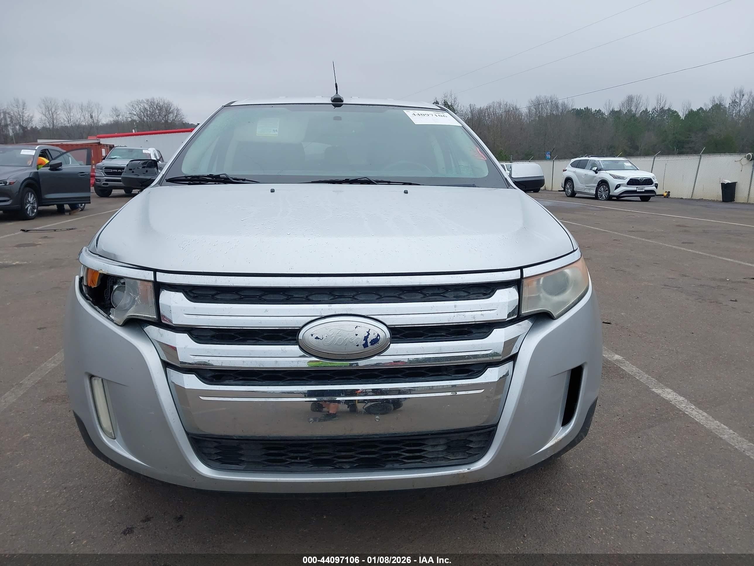2013 Ford Edge Sel Серебряный vin: 2FMDK3JC0DBA08749