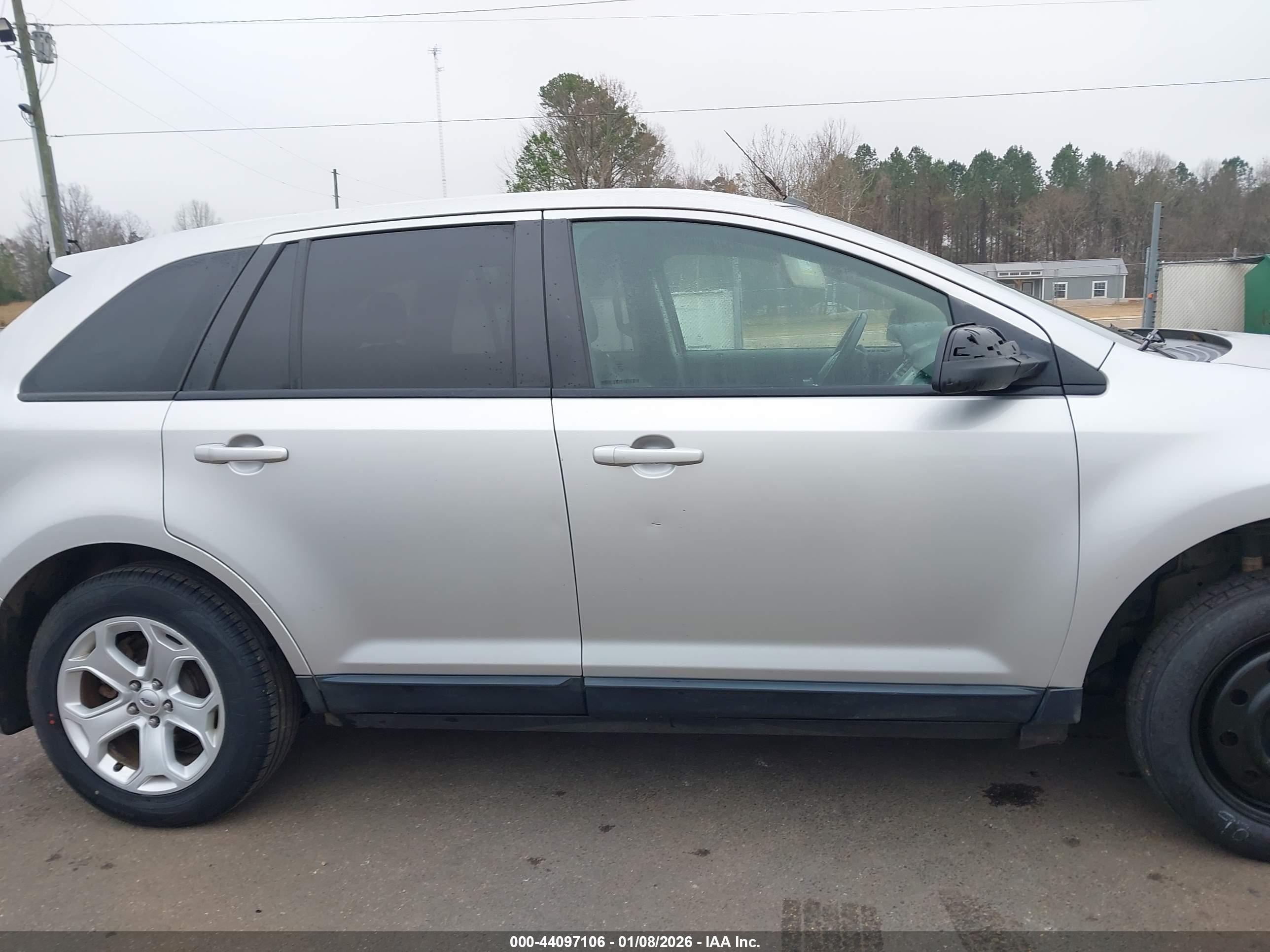 2013 Ford Edge Sel Серебряный vin: 2FMDK3JC0DBA08749