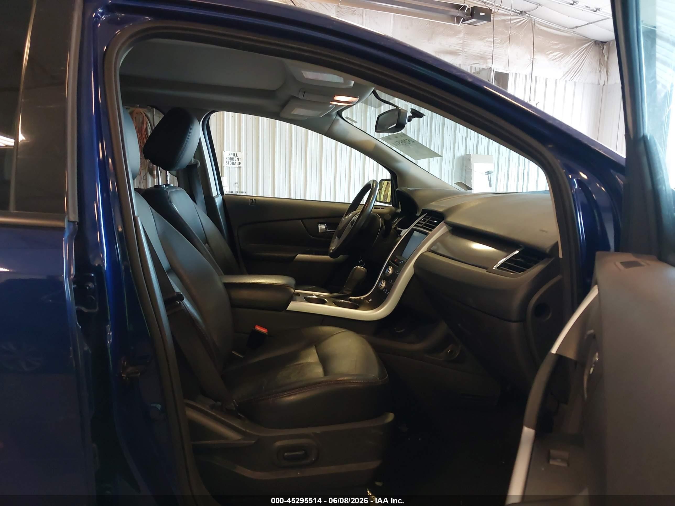 2013 Ford Edge Sel Синий vin: 2FMDK3JC0DBA47843
