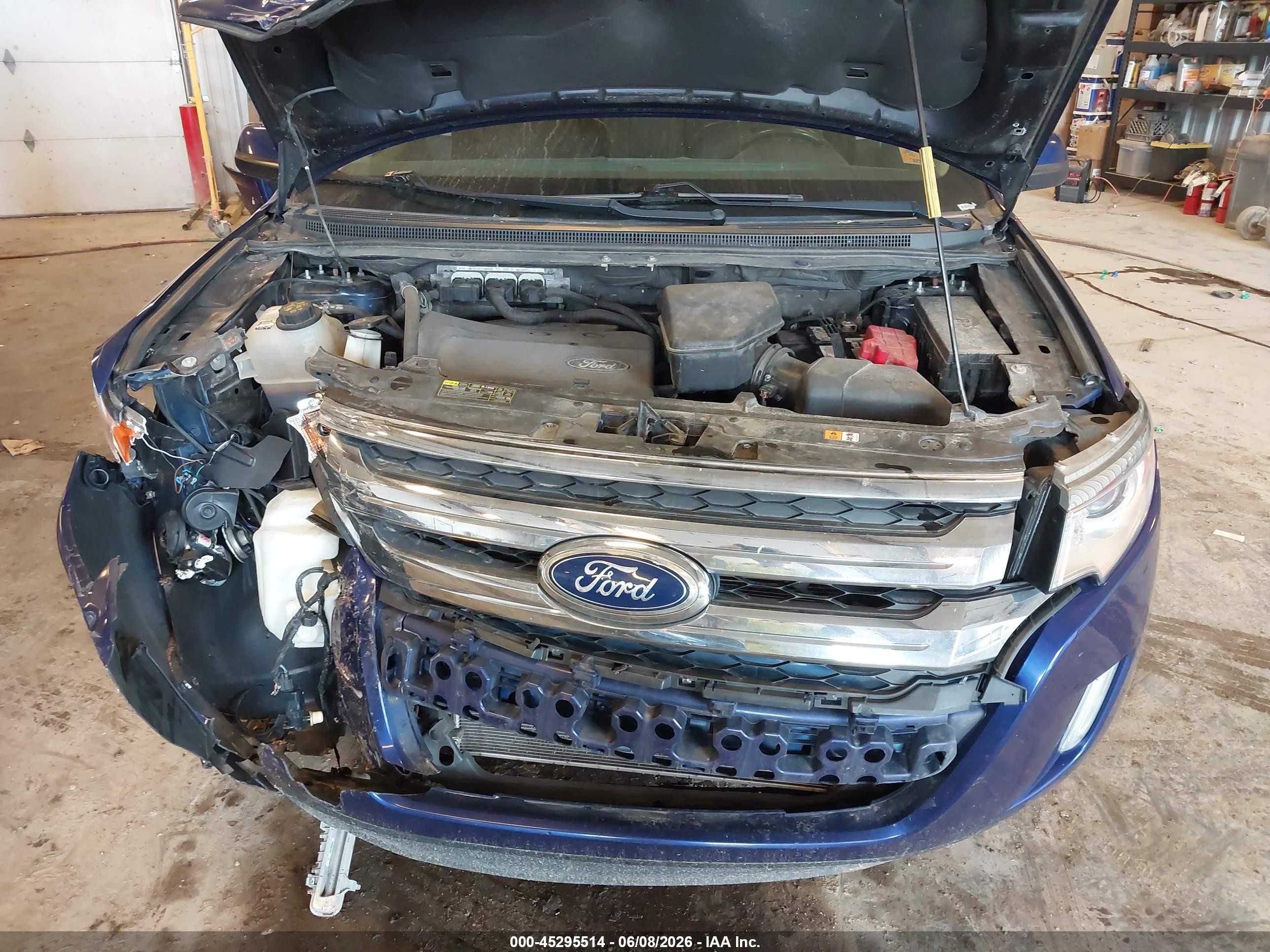 2013 Ford Edge Sel Синий vin: 2FMDK3JC0DBA47843
