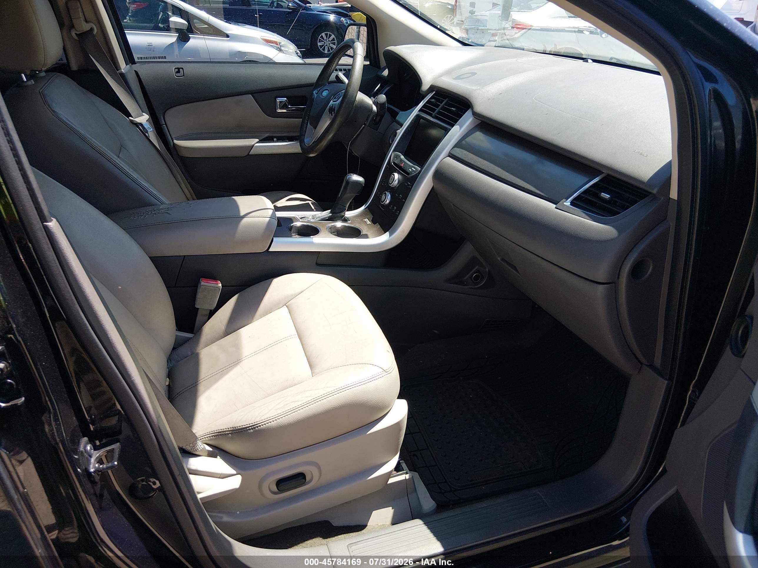 2013 Ford Edge Sel Black vin: 2FMDK3JC0DBA52296
