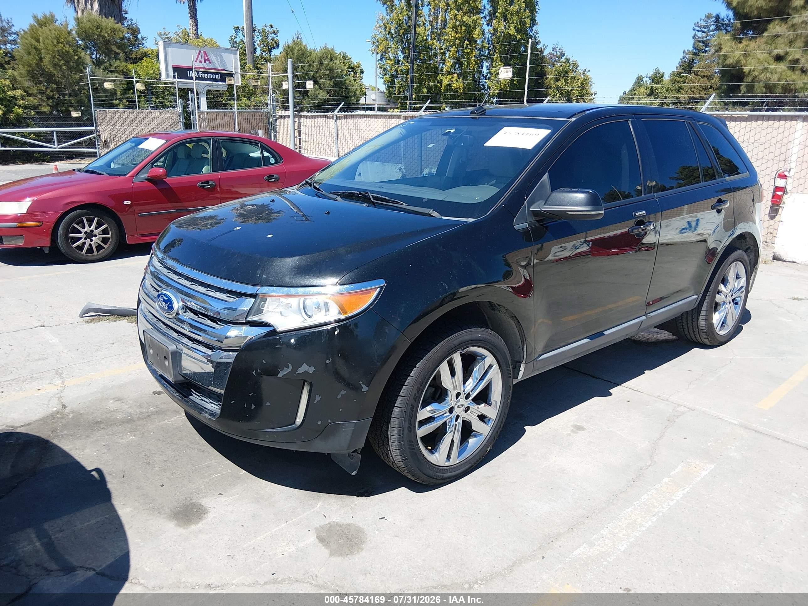 2013 Ford Edge Sel Black vin: 2FMDK3JC0DBA52296