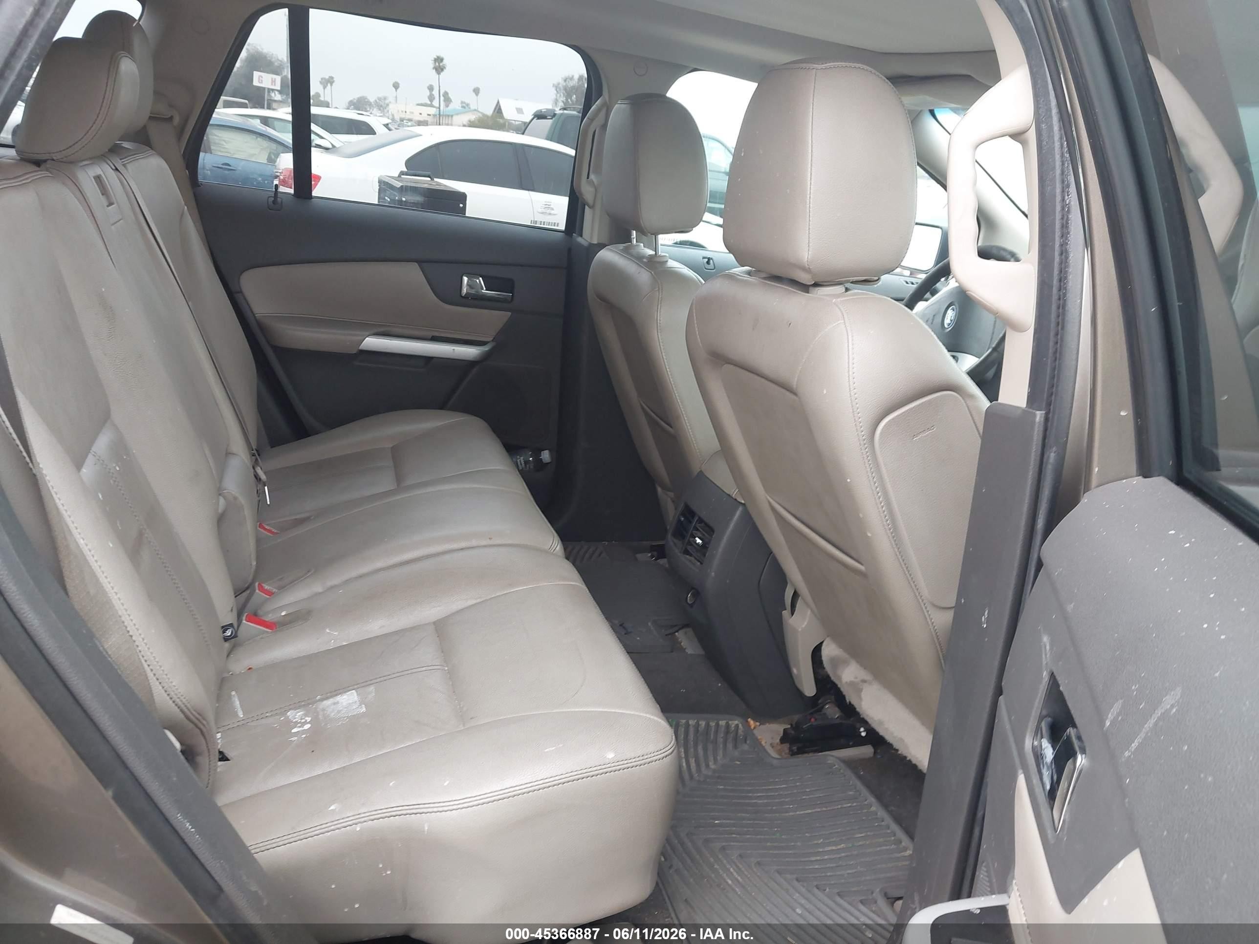 2013 Ford Edge Sel Brown vin: 2FMDK3JC0DBA56820