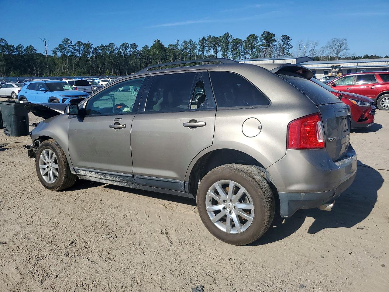 2013 Ford Edge Sel Gray vin: 2FMDK3JC0DBA60446