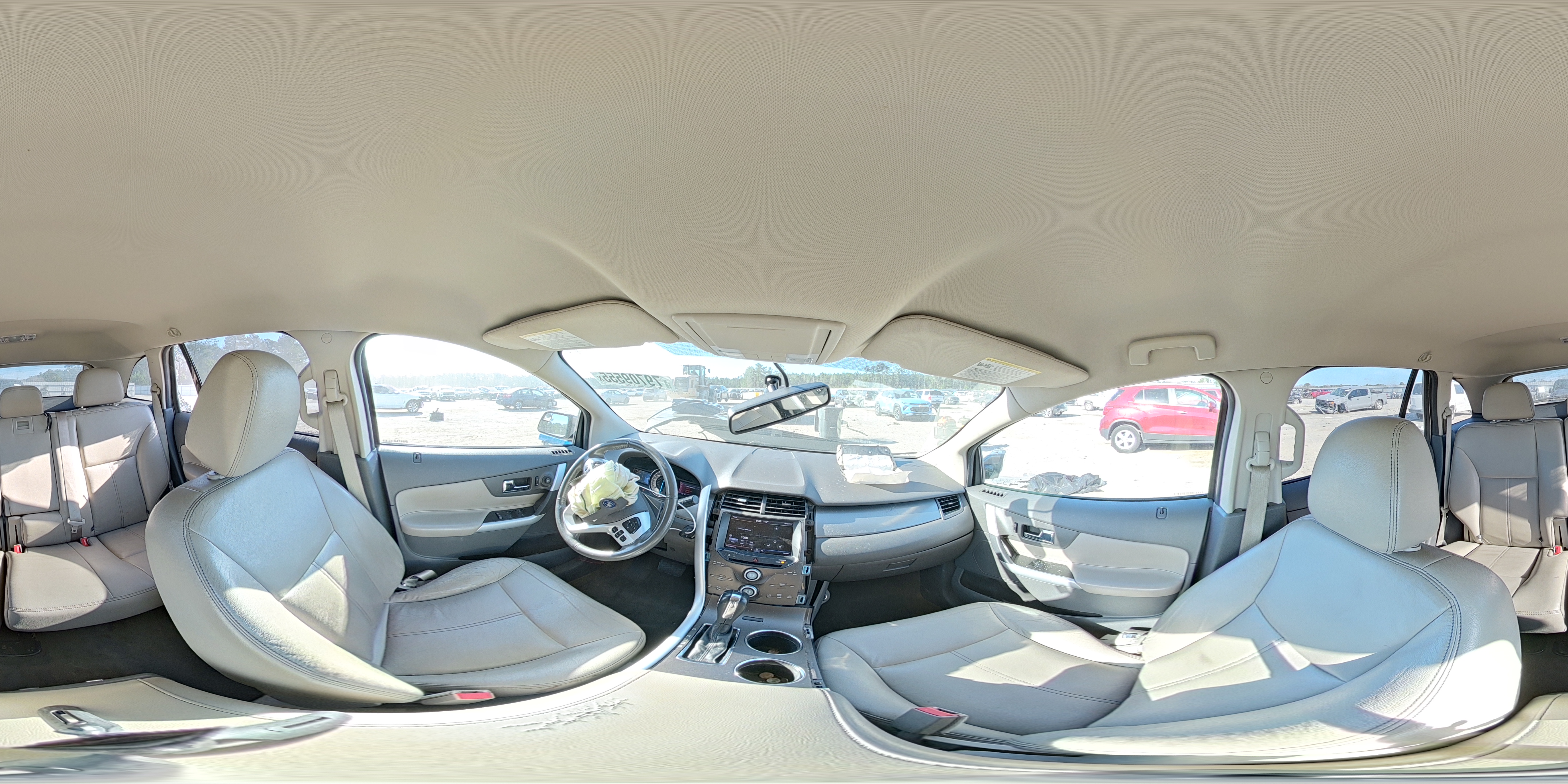 2013 Ford Edge Sel Gray vin: 2FMDK3JC0DBA60446