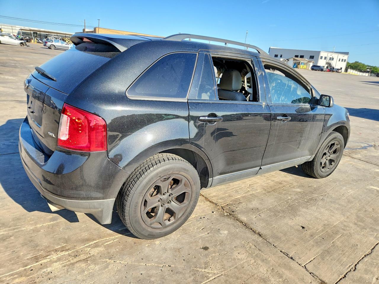 2013 Ford Edge Sel Черный vin: 2FMDK3JC0DBA73861