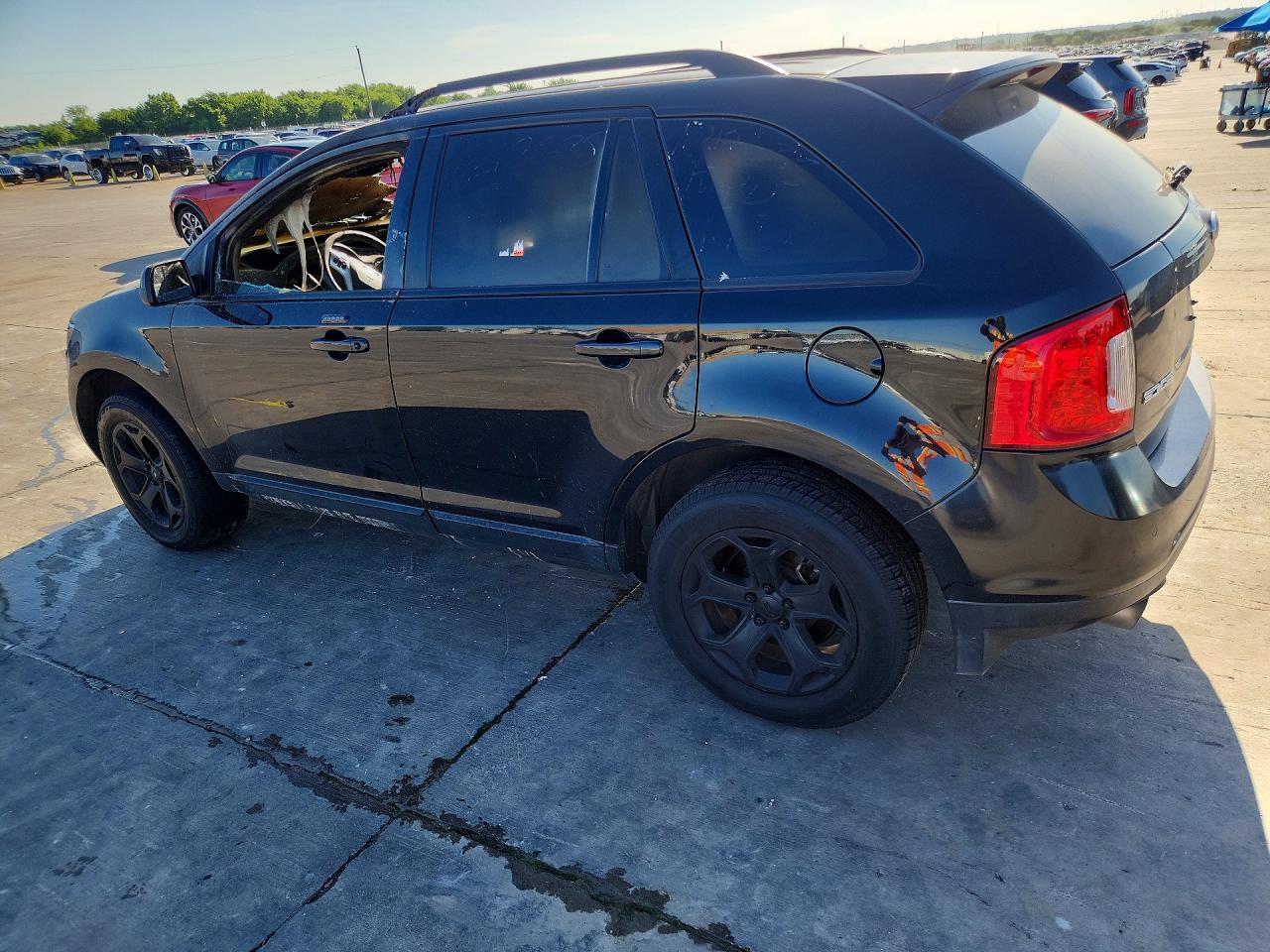 2013 Ford Edge Sel Черный vin: 2FMDK3JC0DBA73861