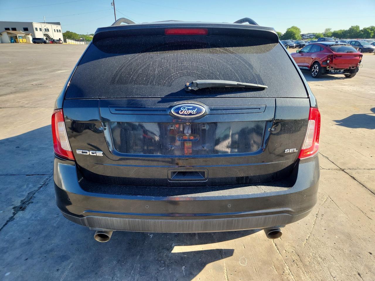 2013 Ford Edge Sel Черный vin: 2FMDK3JC0DBA73861