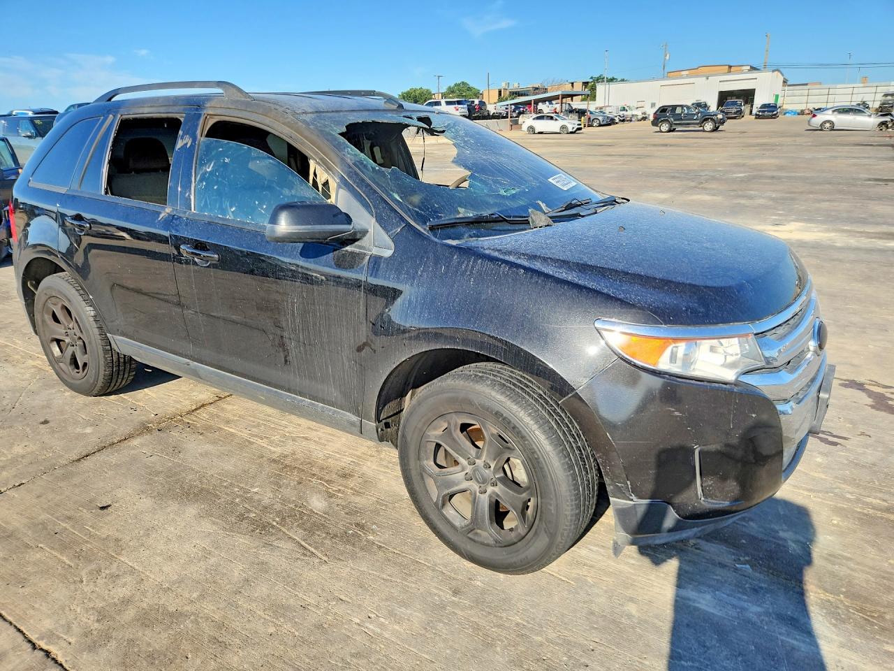 2013 Ford Edge Sel Черный vin: 2FMDK3JC0DBA73861