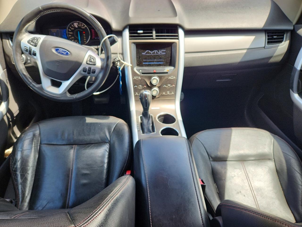 2013 Ford Edge Sel Red vin: 2FMDK3JC0DBB15980