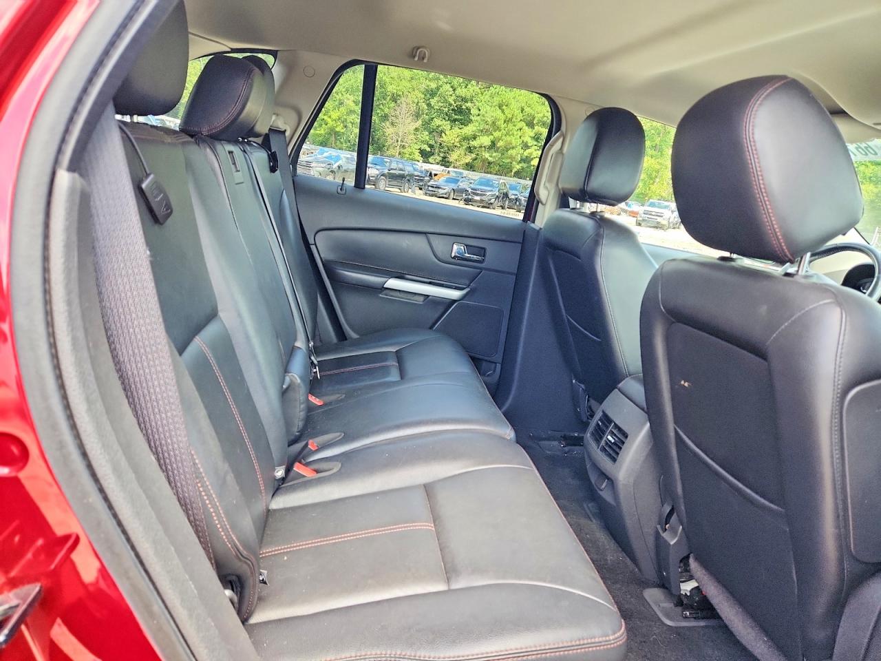 2013 Ford Edge Sel Red vin: 2FMDK3JC0DBB15980