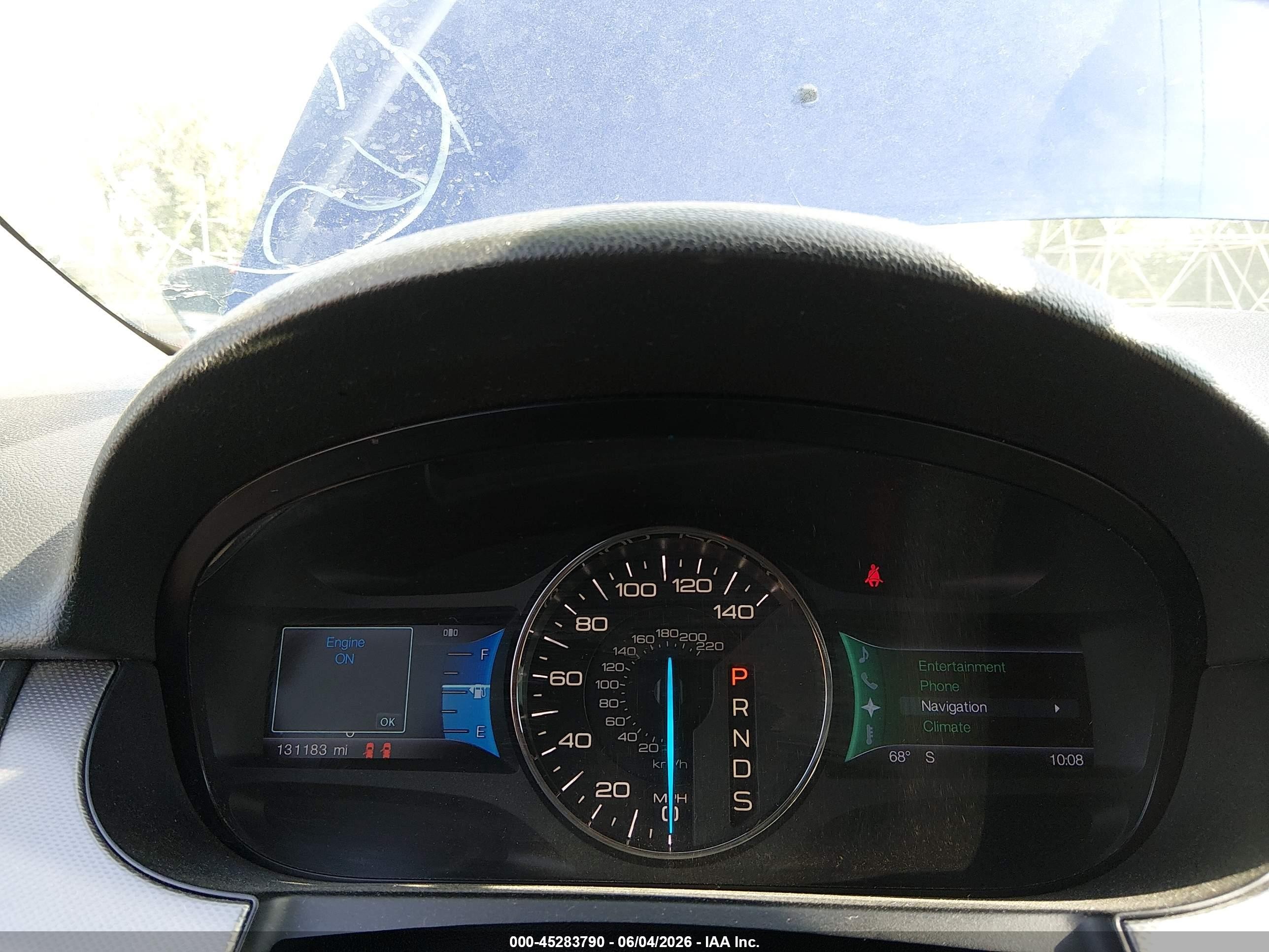 2013 Ford Edge Sel Blue vin: 2FMDK3JC0DBB42824