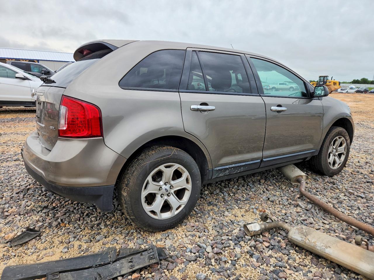 2013 Ford Edge Sel Gray vin: 2FMDK3JC0DBB45786