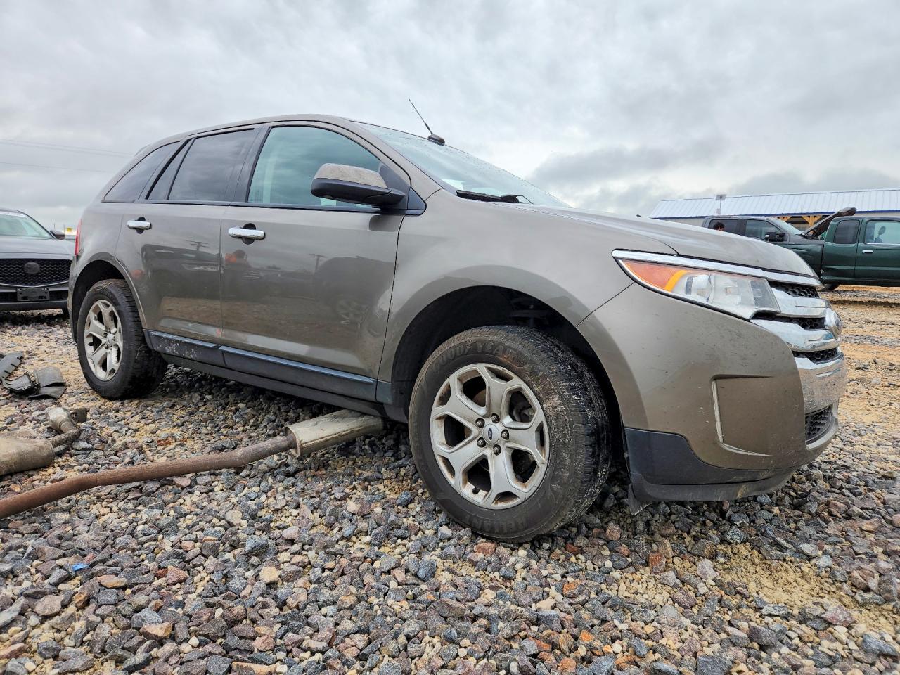 2013 Ford Edge Sel Gray vin: 2FMDK3JC0DBB45786