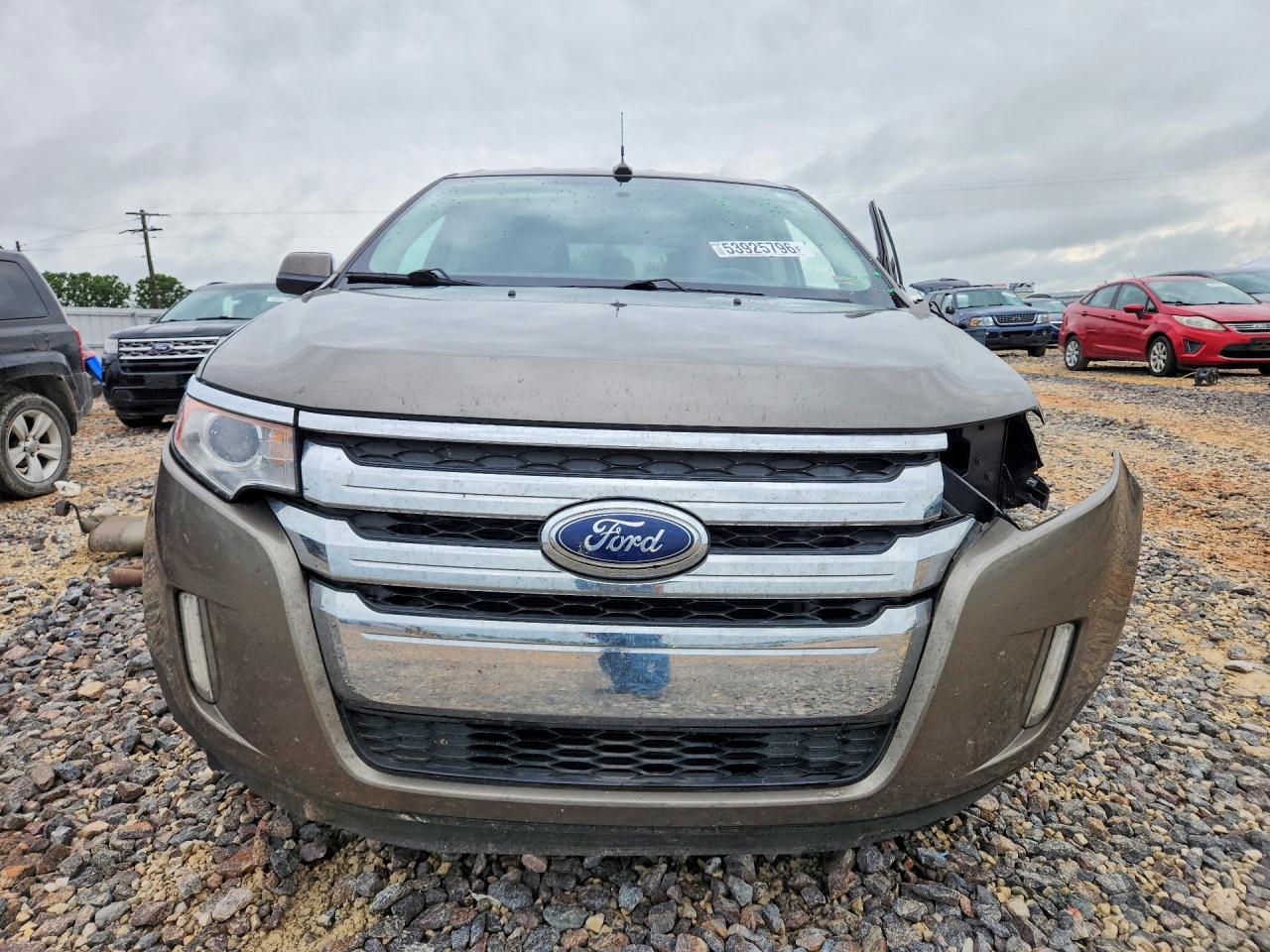 2013 Ford Edge Sel Gray vin: 2FMDK3JC0DBB45786