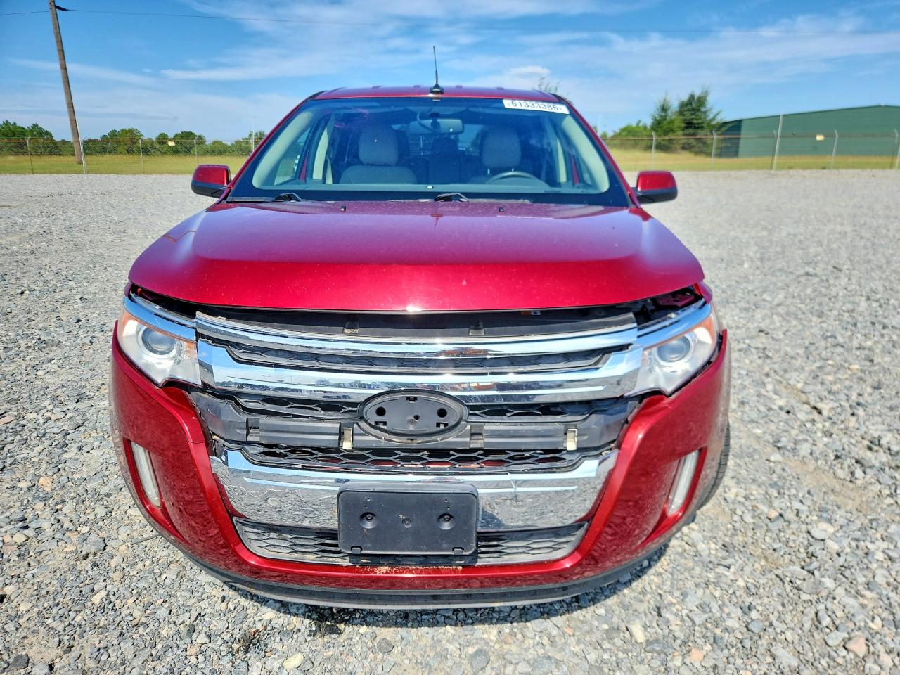 2013 Ford Edge Sel Red vin: 2FMDK3JC0DBC10944