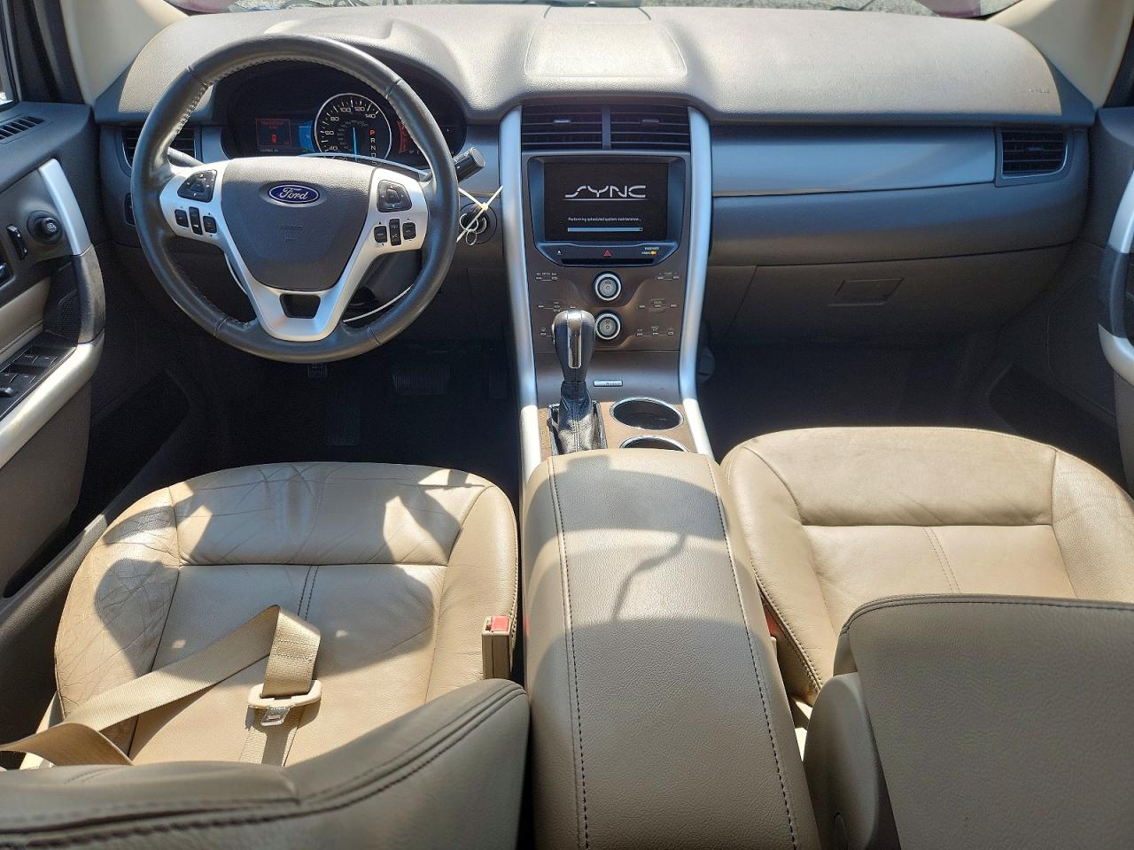 2013 Ford Edge Sel Red vin: 2FMDK3JC0DBC10944