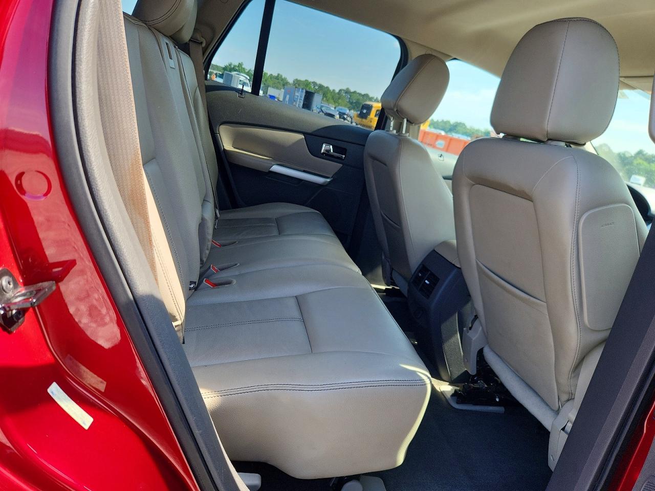 2013 Ford Edge Sel Red vin: 2FMDK3JC0DBC10944