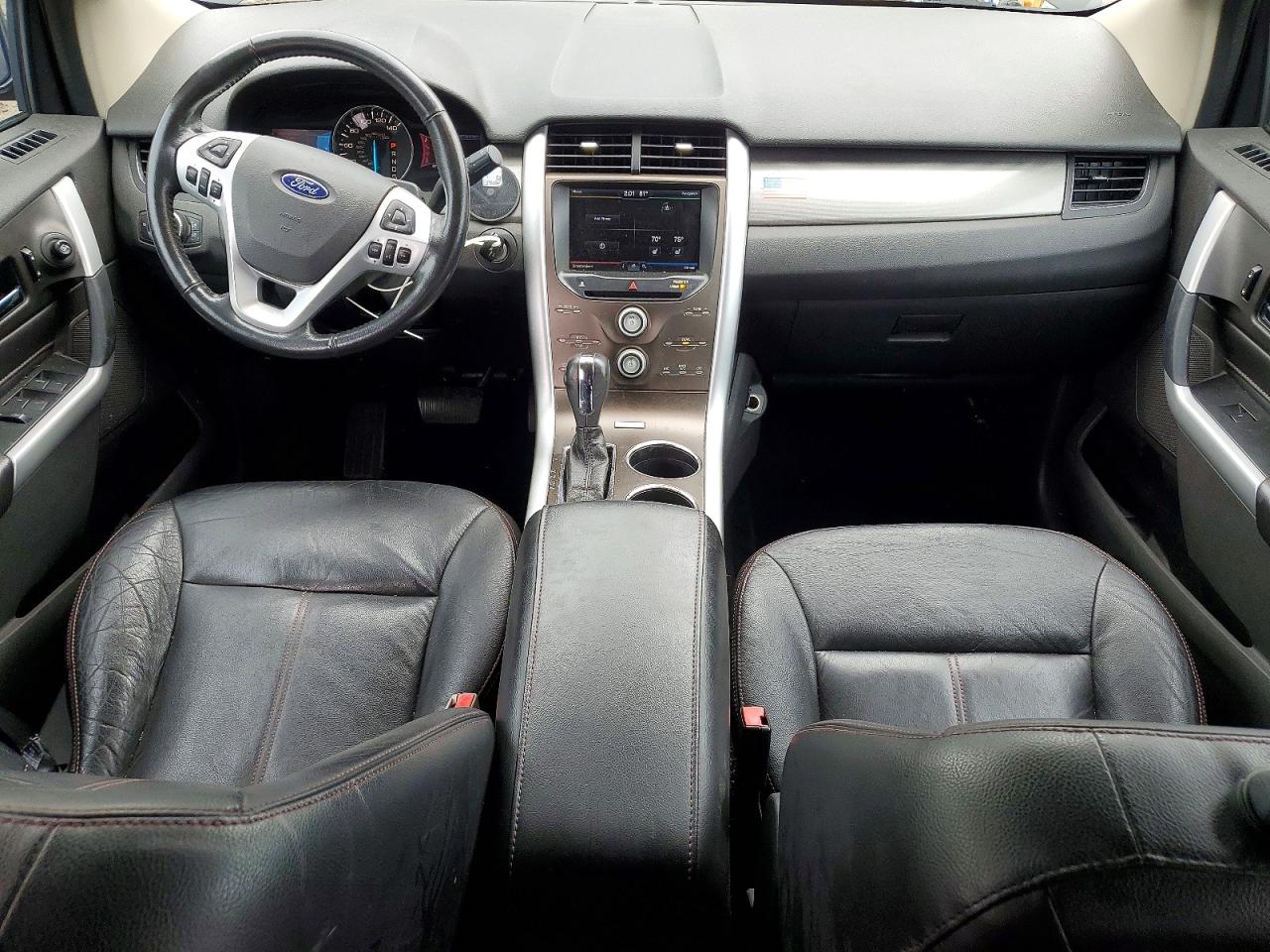 2013 Ford Edge Black vin: 2FMDK3JC0DBC95459