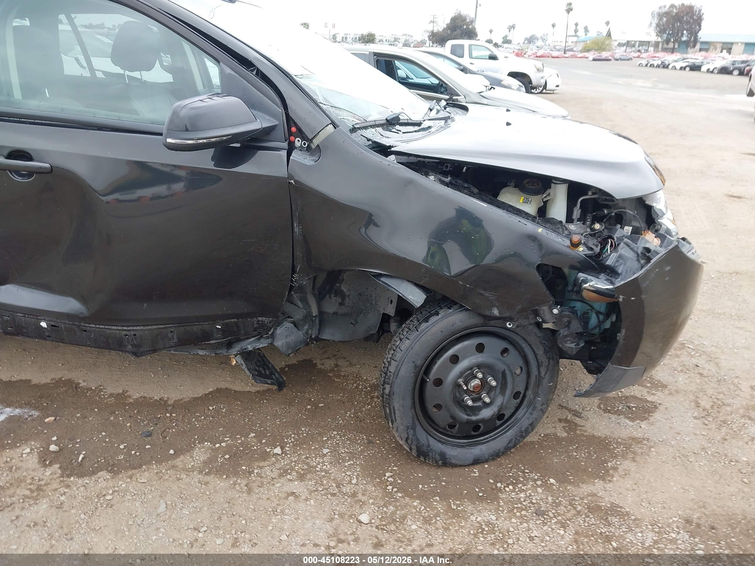 2013 Ford Edge Sel Black vin: 2FMDK3JC0DBE19228