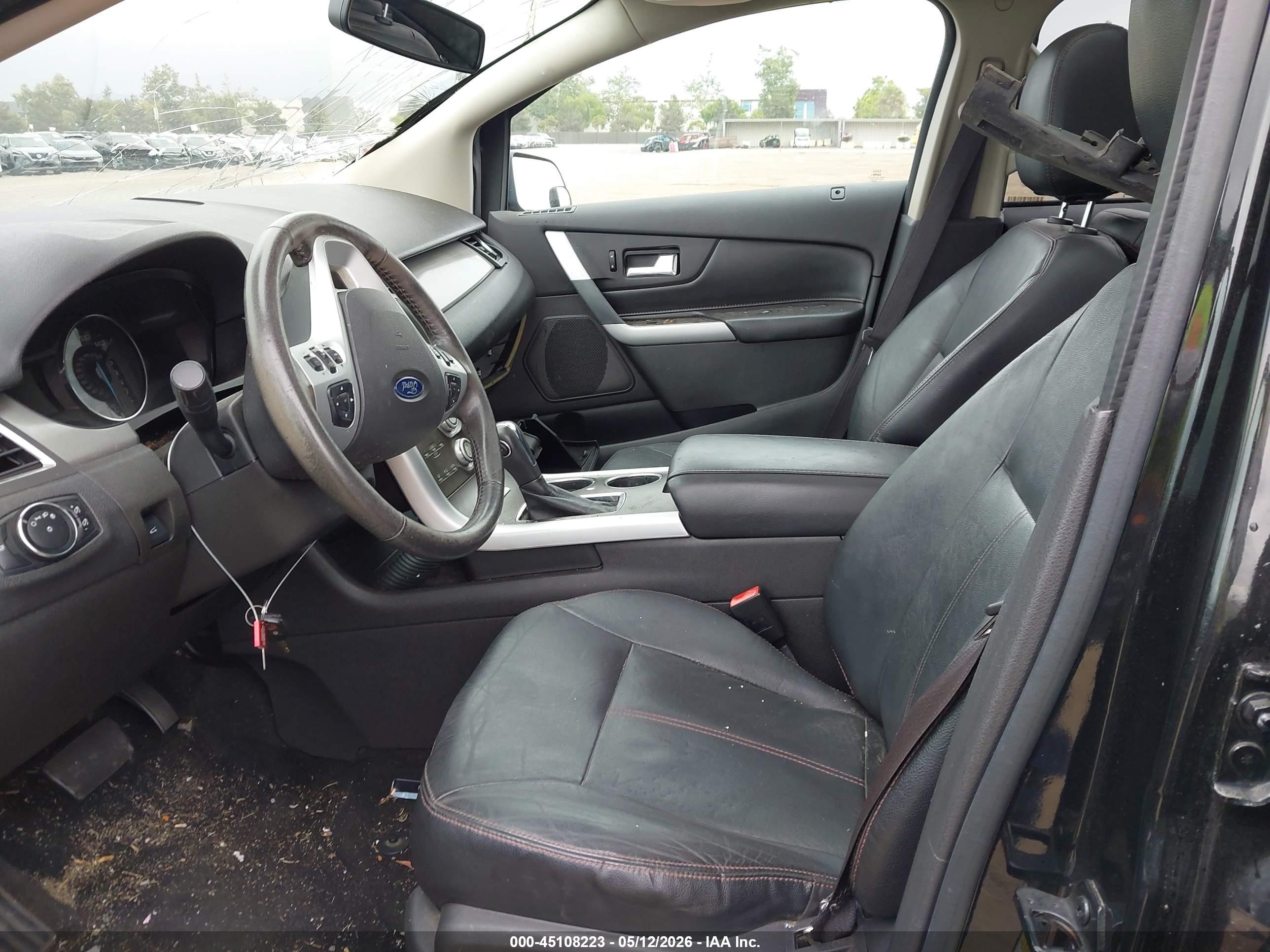 2013 Ford Edge Sel Black vin: 2FMDK3JC0DBE19228