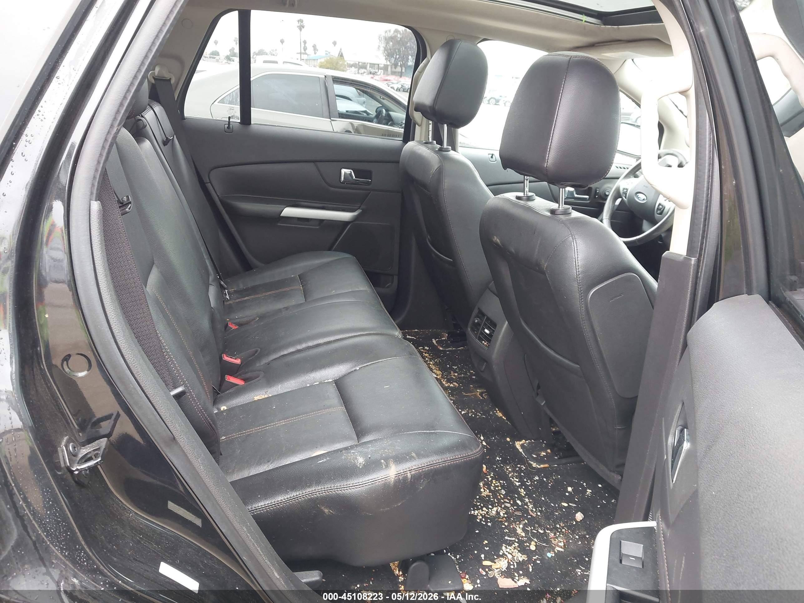 2013 Ford Edge Sel Black vin: 2FMDK3JC0DBE19228