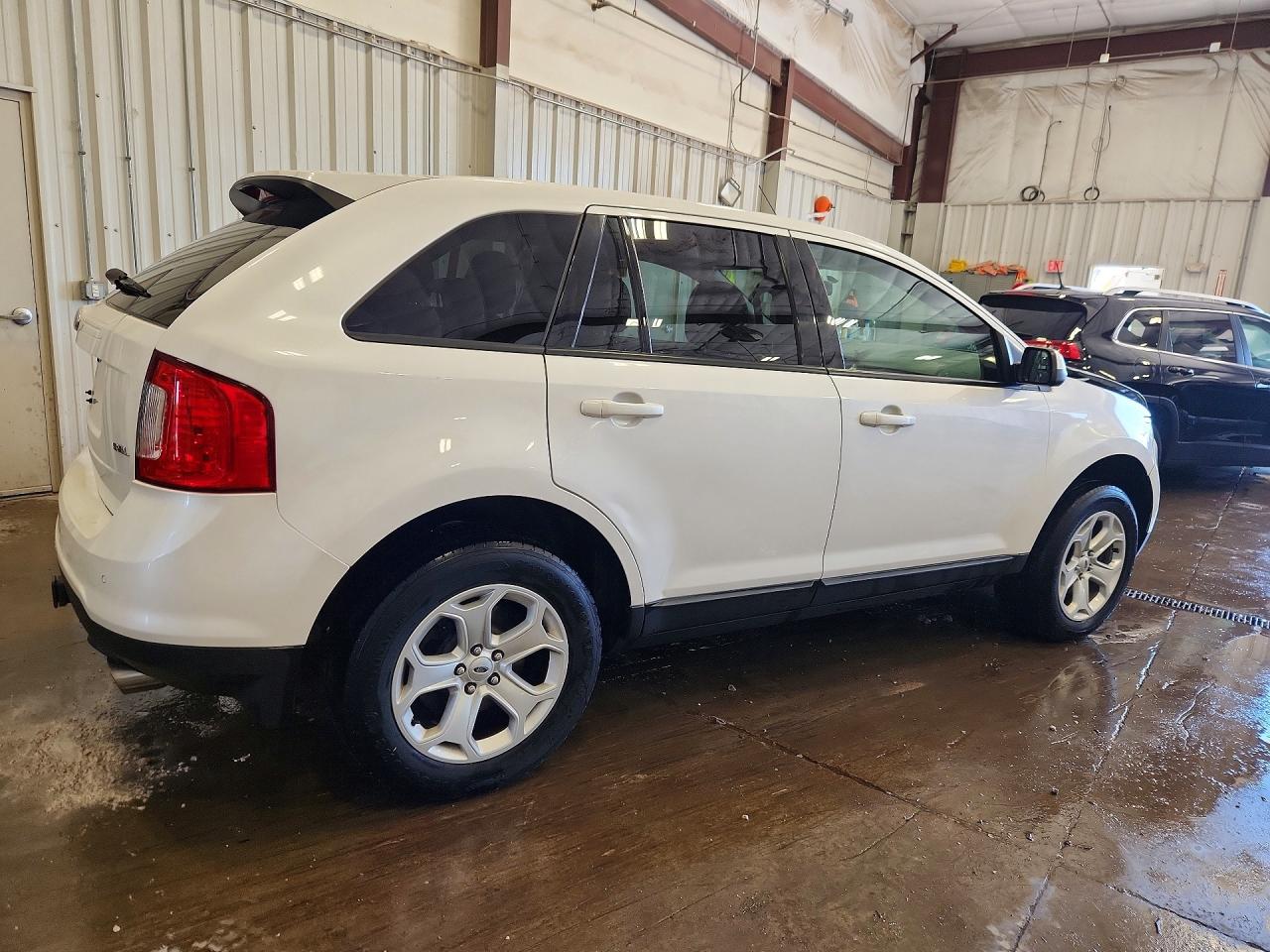 2013 Ford Edge Sel White vin: 2FMDK3JC0DBE38894