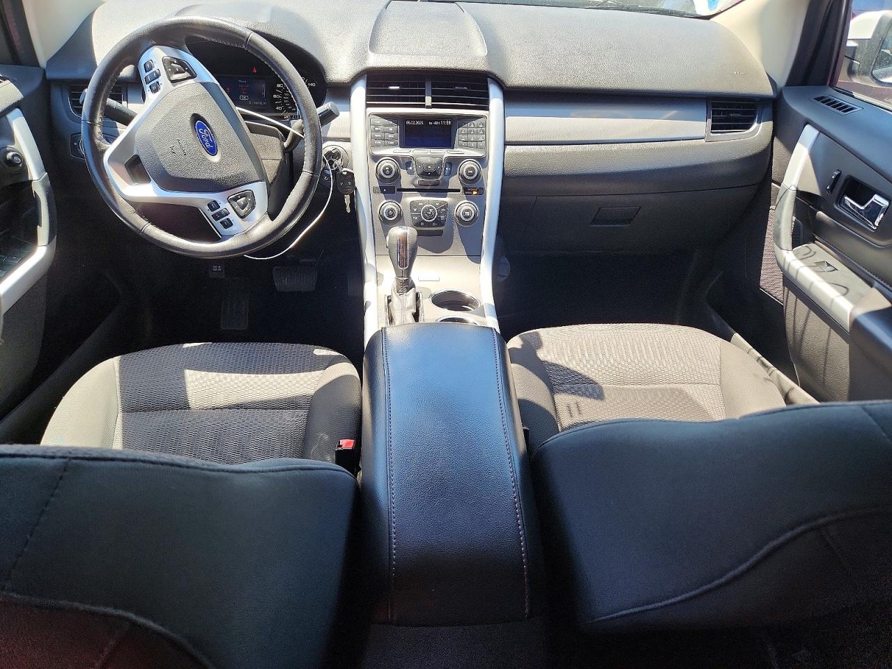 2013 Ford Edge Sel White vin: 2FMDK3JC0DBE38894