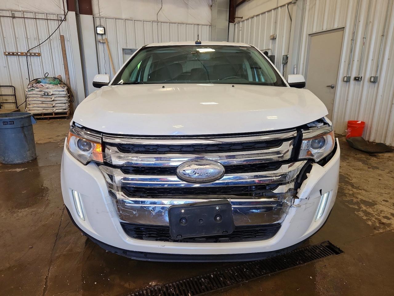 2013 Ford Edge Sel White vin: 2FMDK3JC0DBE38894