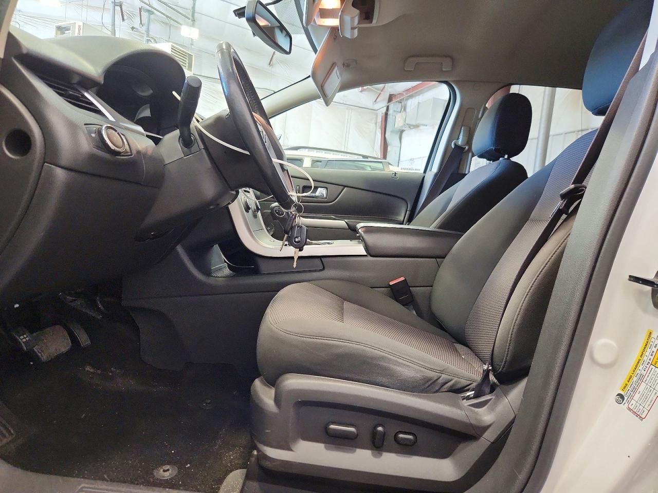 2013 Ford Edge Sel White vin: 2FMDK3JC0DBE38894