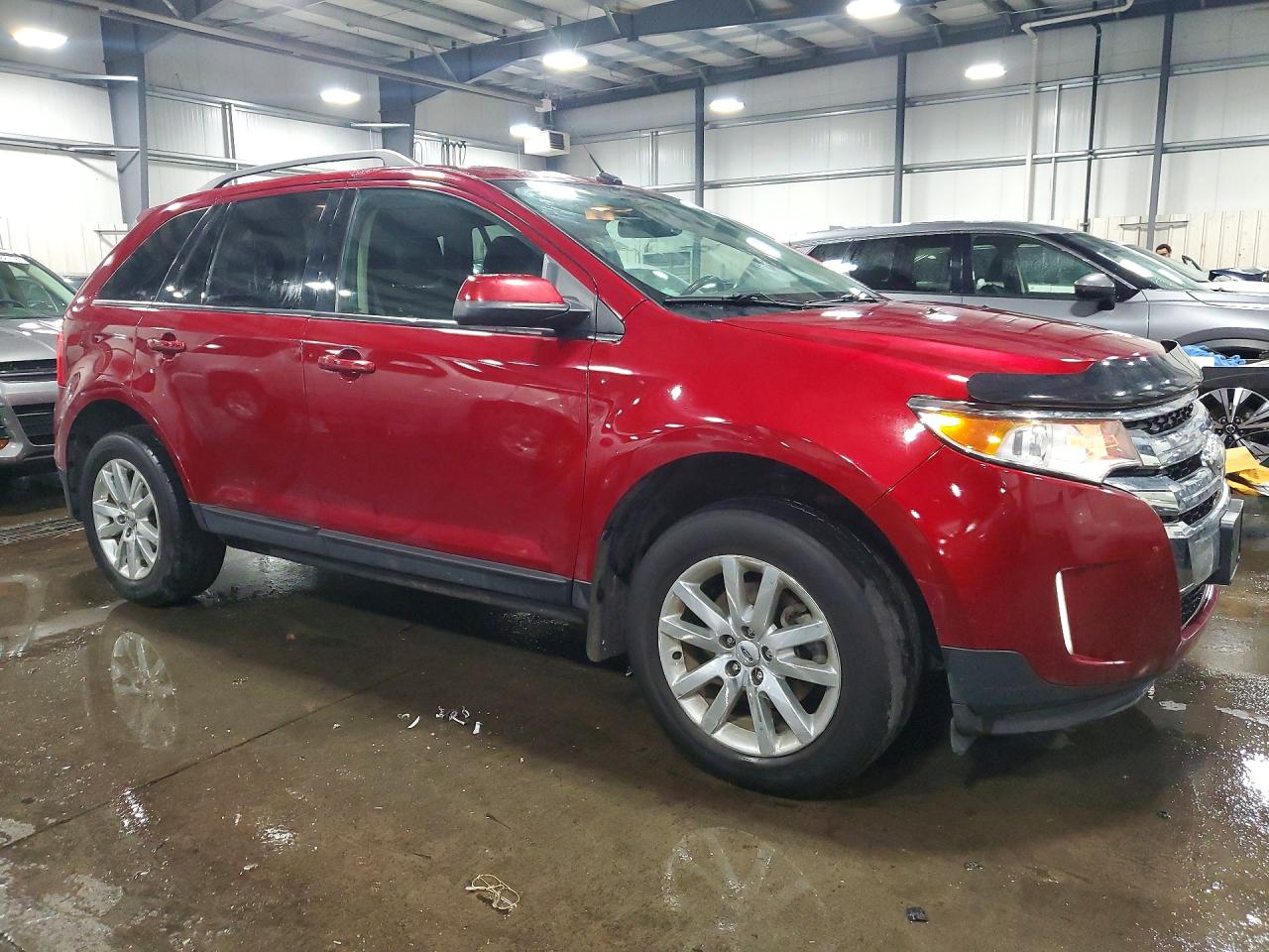2014 Ford Edge Sel Красный vin: 2FMDK3JC0EBA18084