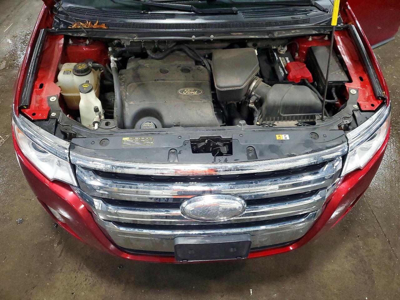 2014 Ford Edge Sel Красный vin: 2FMDK3JC0EBA18084