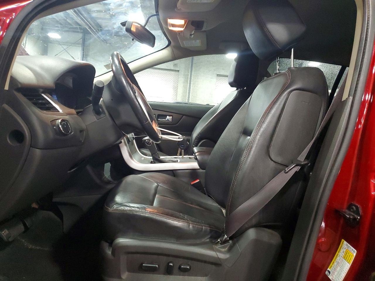 2014 Ford Edge Sel Красный vin: 2FMDK3JC0EBA18084