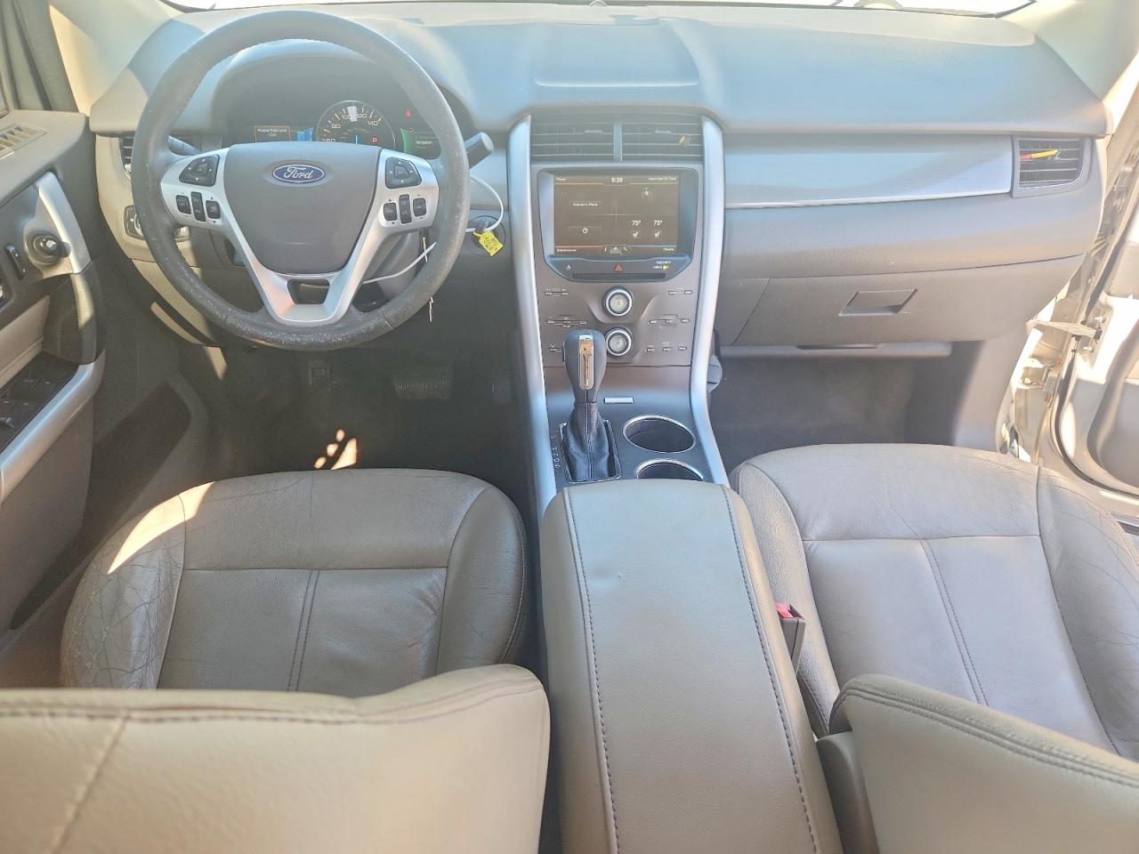 2014 Ford Edge Sel Silver vin: 2FMDK3JC0EBA24273