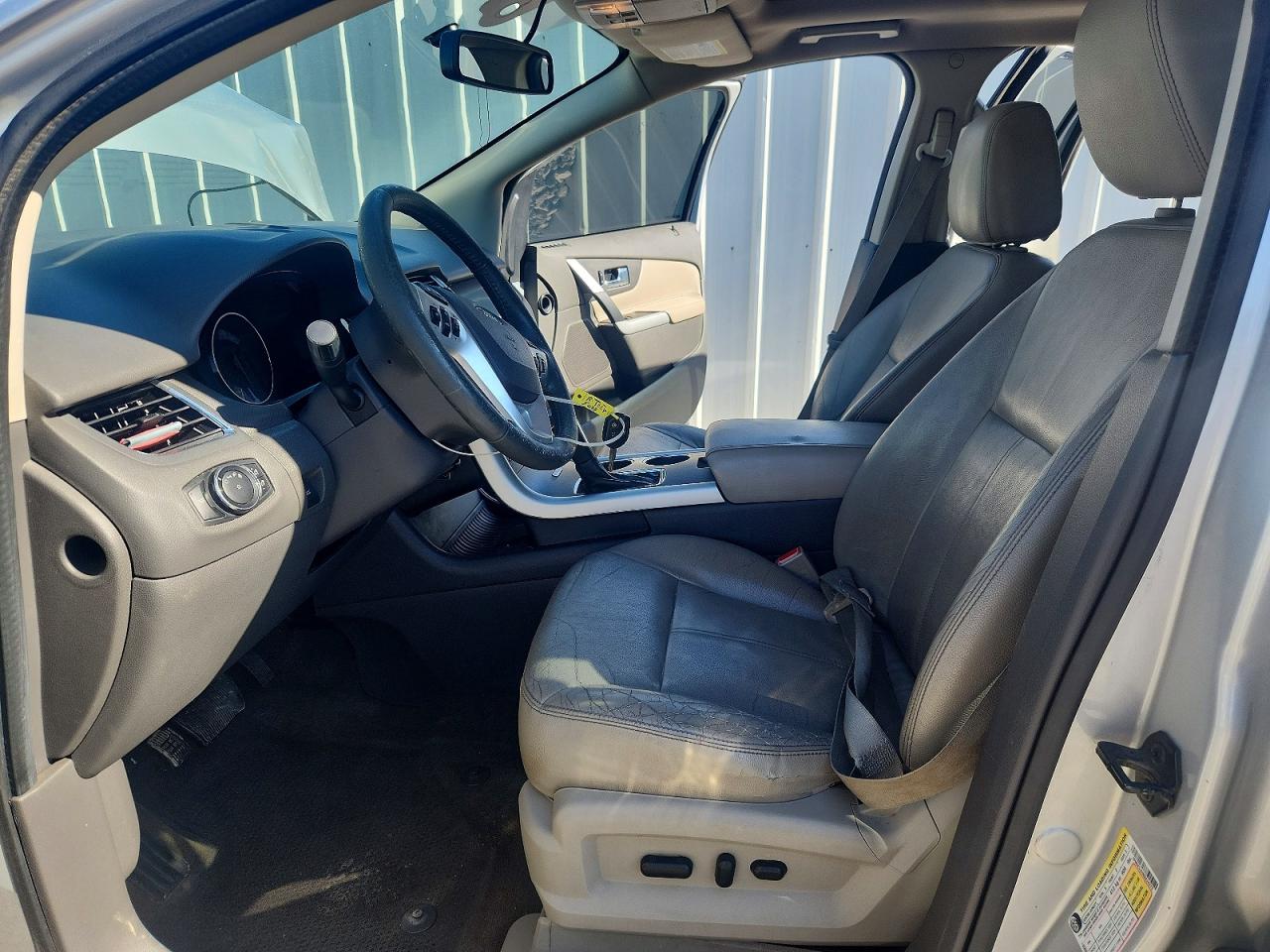 2014 Ford Edge Sel Silver vin: 2FMDK3JC0EBA24273