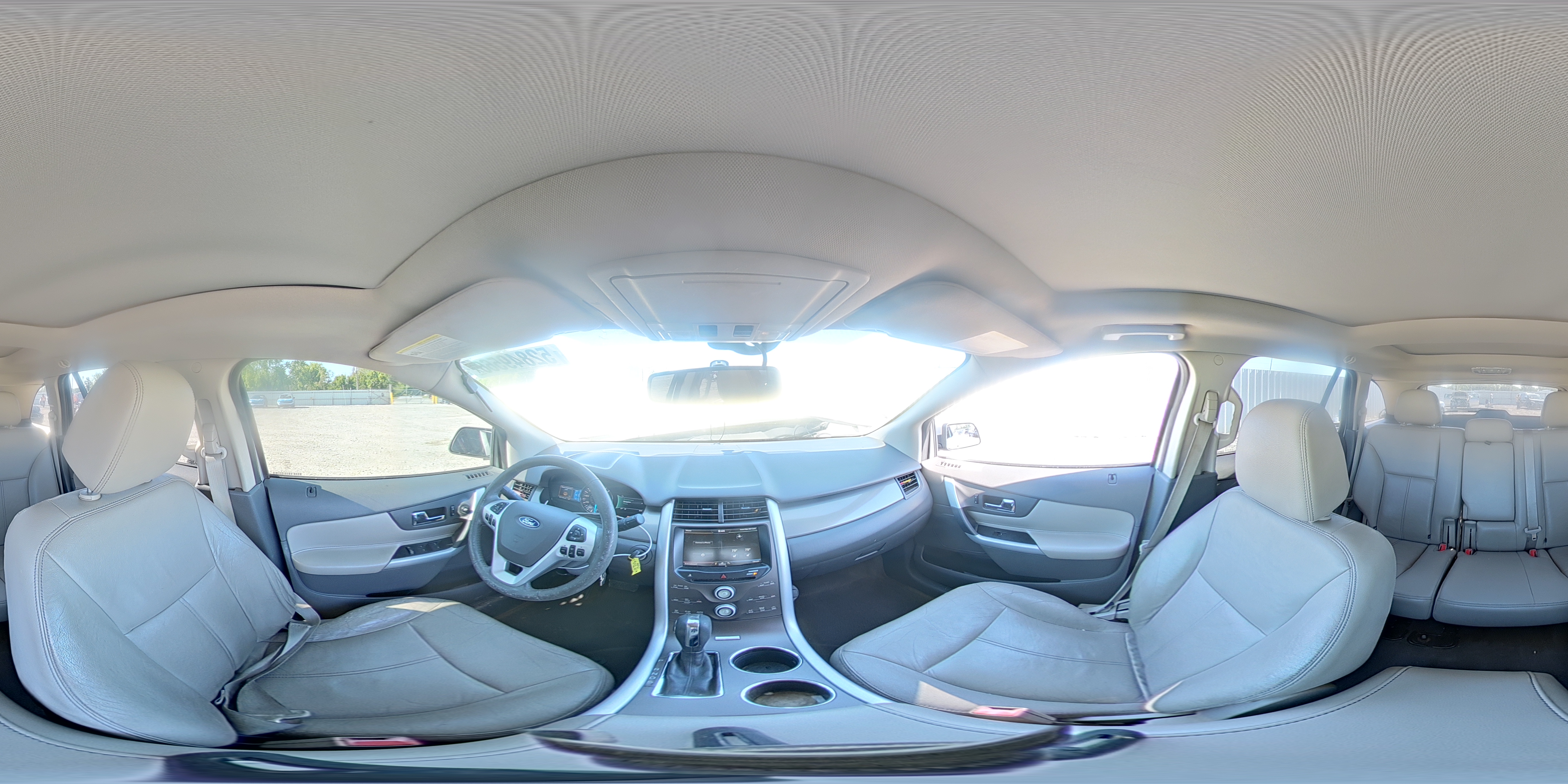 2014 Ford Edge Sel Silver vin: 2FMDK3JC0EBA24273