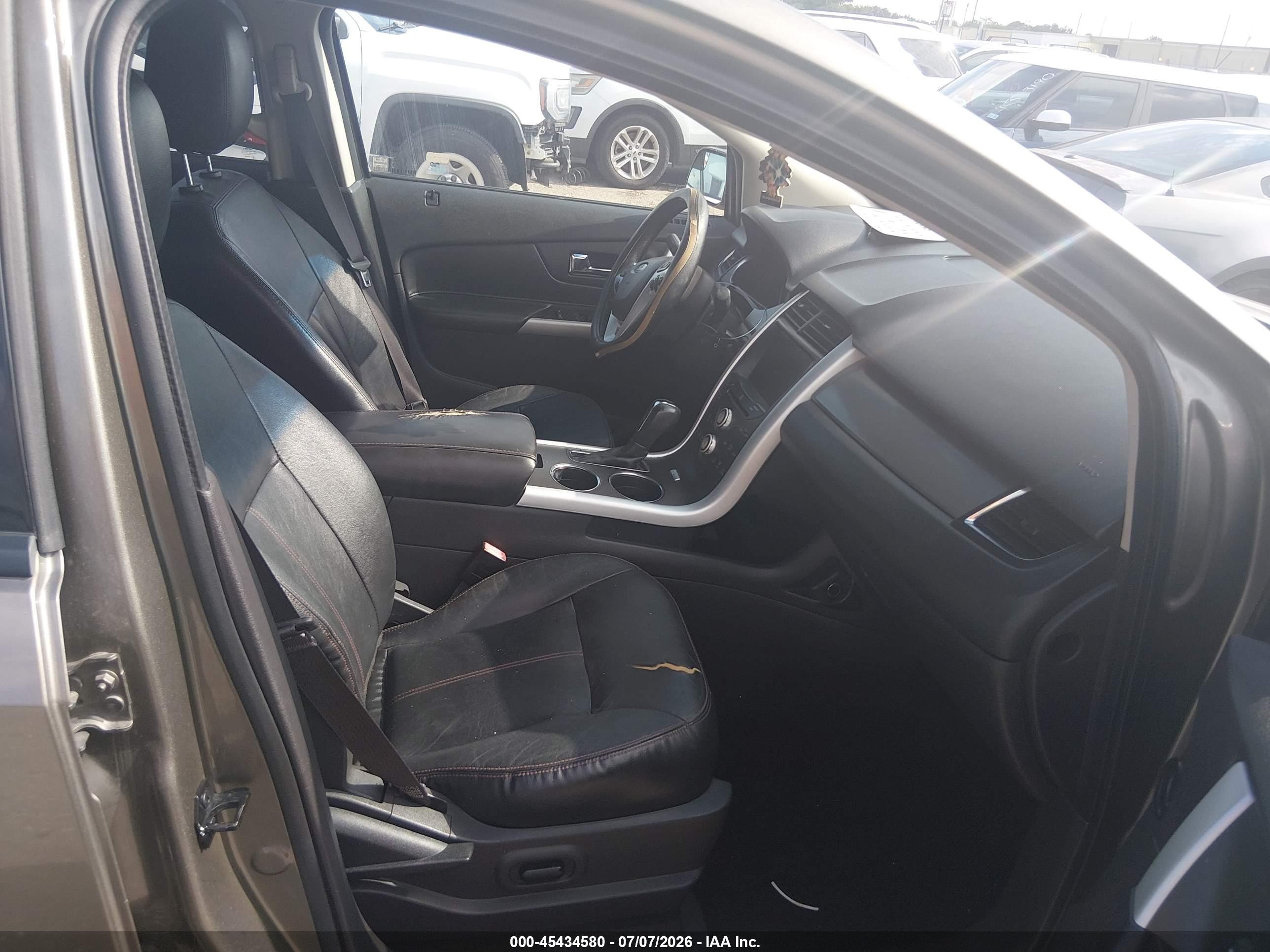 2014 Ford Edge Sel Gray vin: 2FMDK3JC0EBA24564