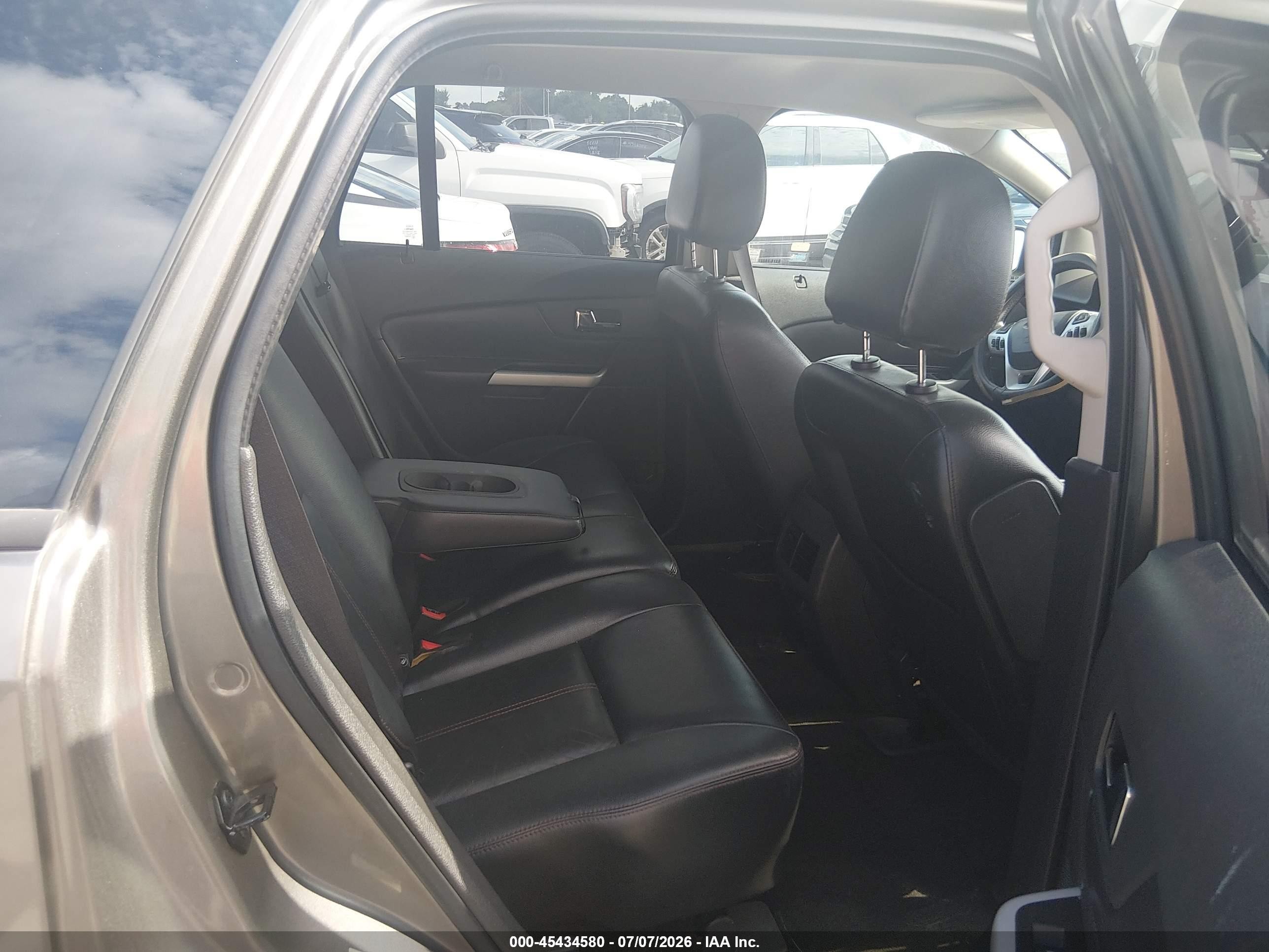 2014 Ford Edge Sel Gray vin: 2FMDK3JC0EBA24564
