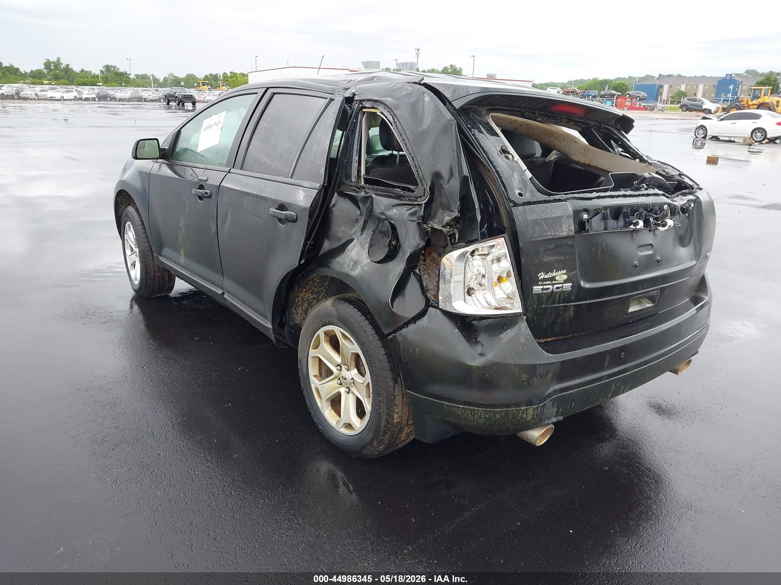 2014 Ford Edge Sel Black vin: 2FMDK3JC0EBA29487