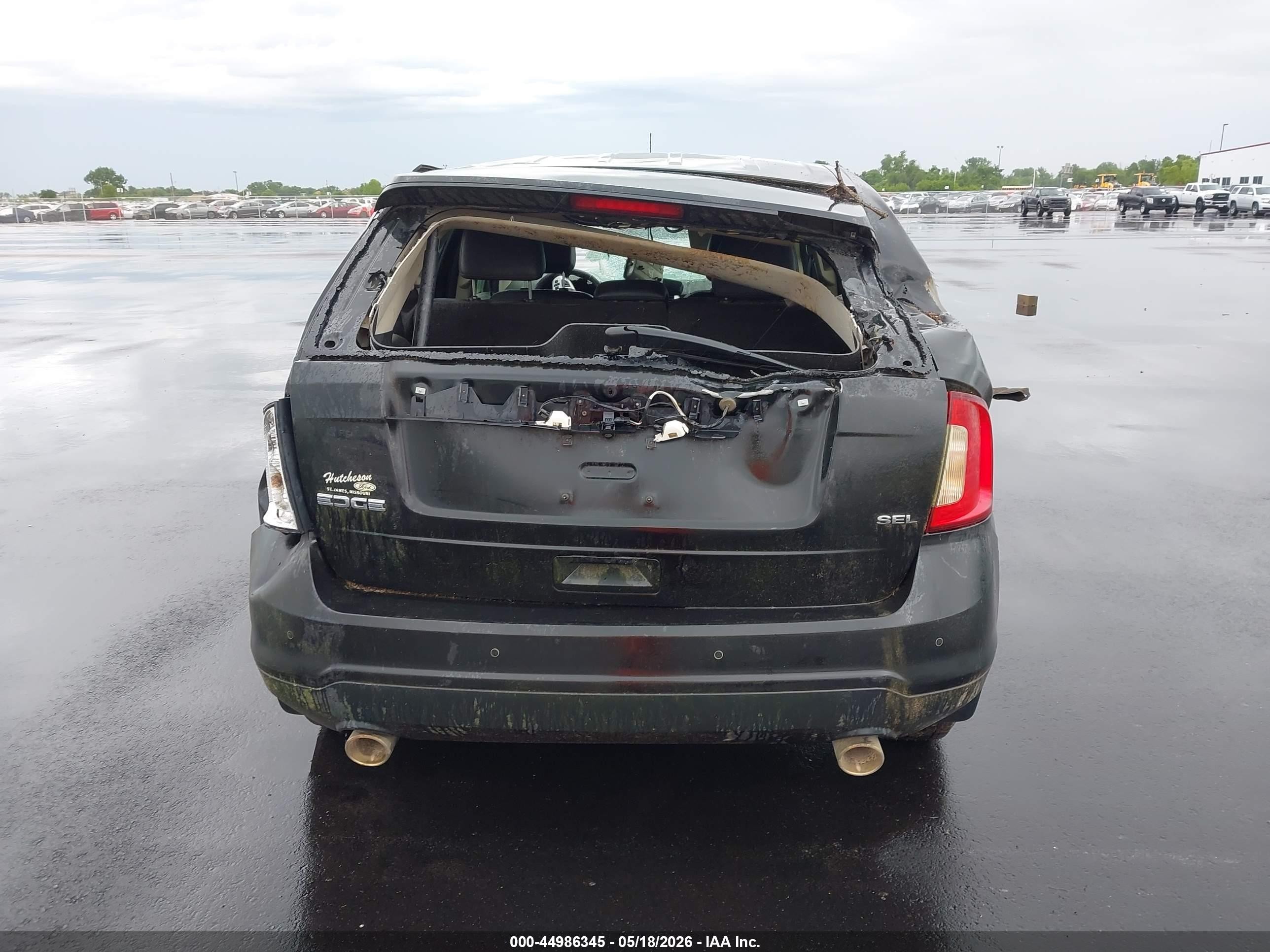 2014 Ford Edge Sel Black vin: 2FMDK3JC0EBA29487