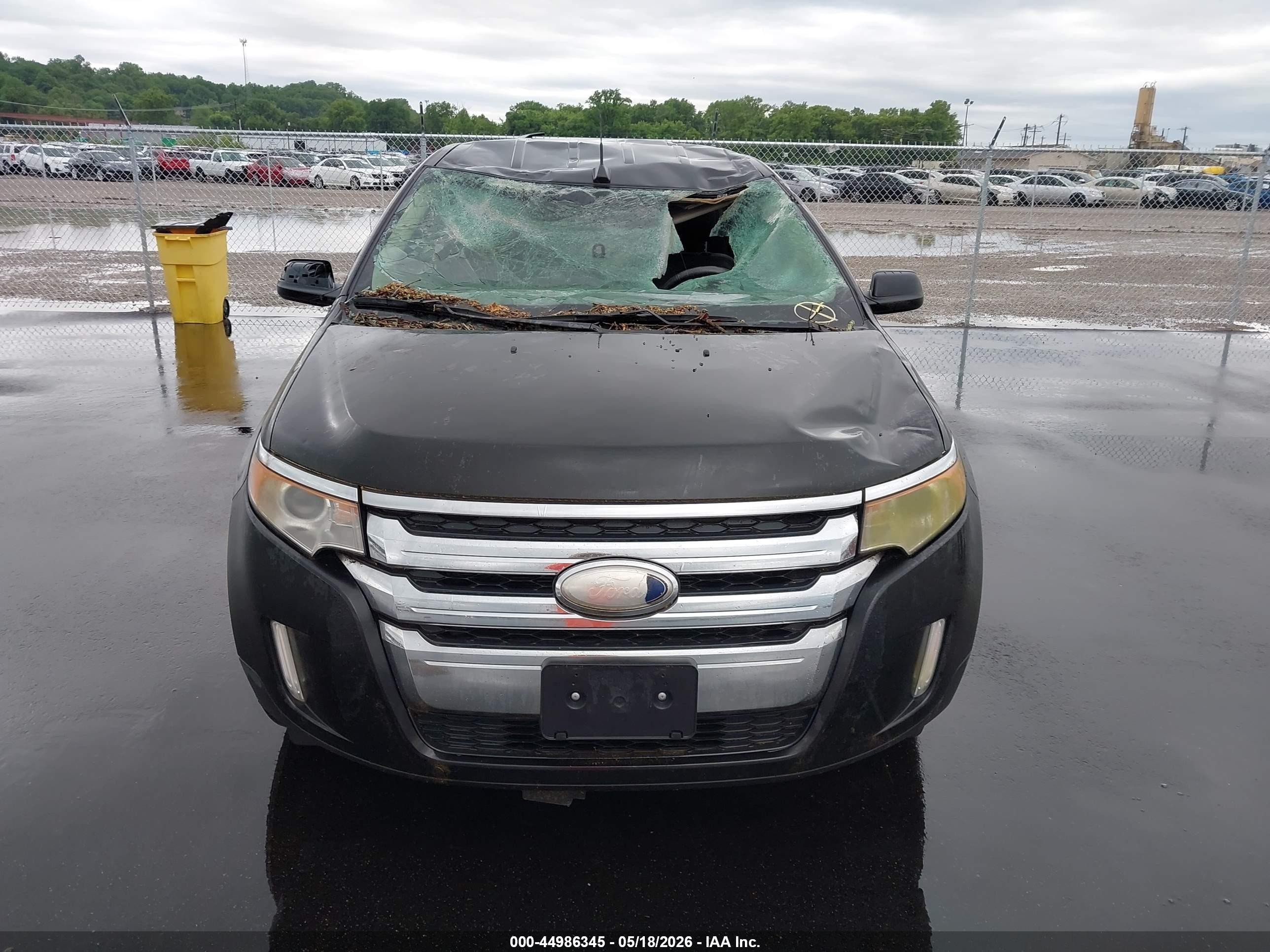 2014 Ford Edge Sel Black vin: 2FMDK3JC0EBA29487