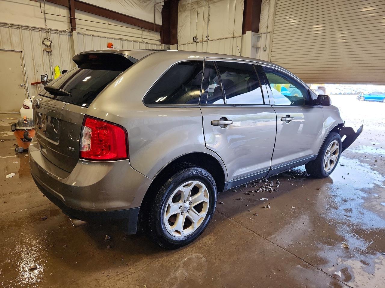 2014 Ford Edge Sel Gray vin: 2FMDK3JC0EBA32924