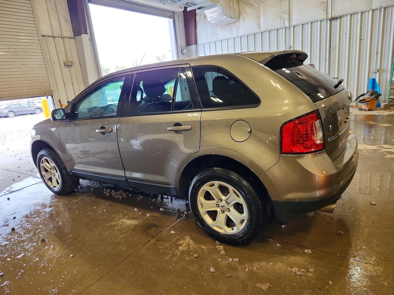 2014 Ford Edge Sel Gray vin: 2FMDK3JC0EBA32924