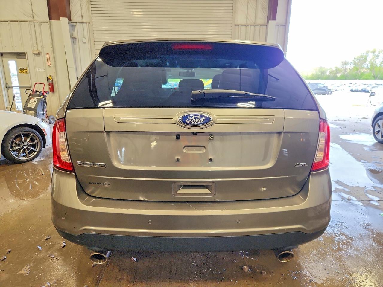 2014 Ford Edge Sel Gray vin: 2FMDK3JC0EBA32924