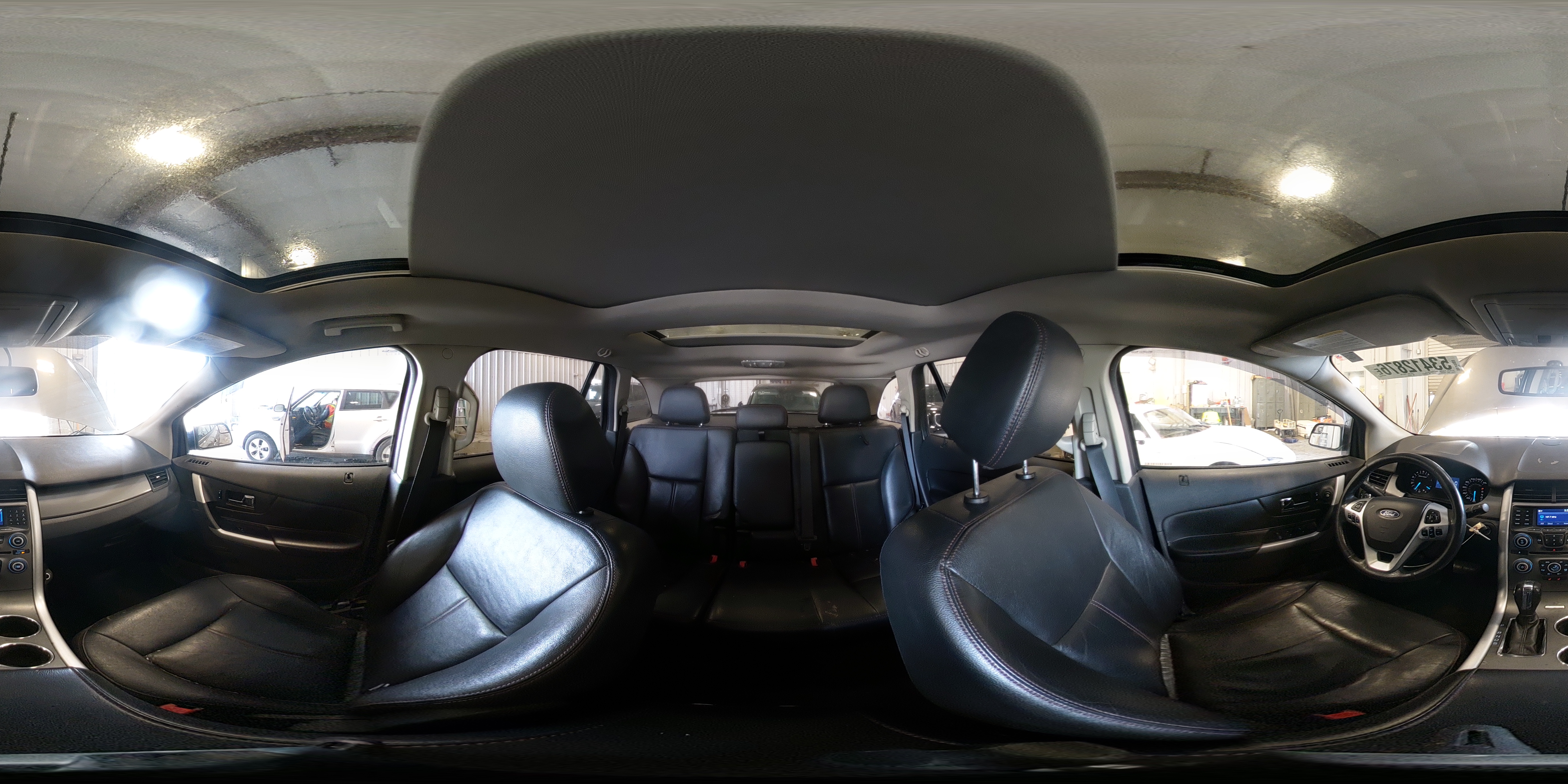2014 Ford Edge Sel Gray vin: 2FMDK3JC0EBA32924