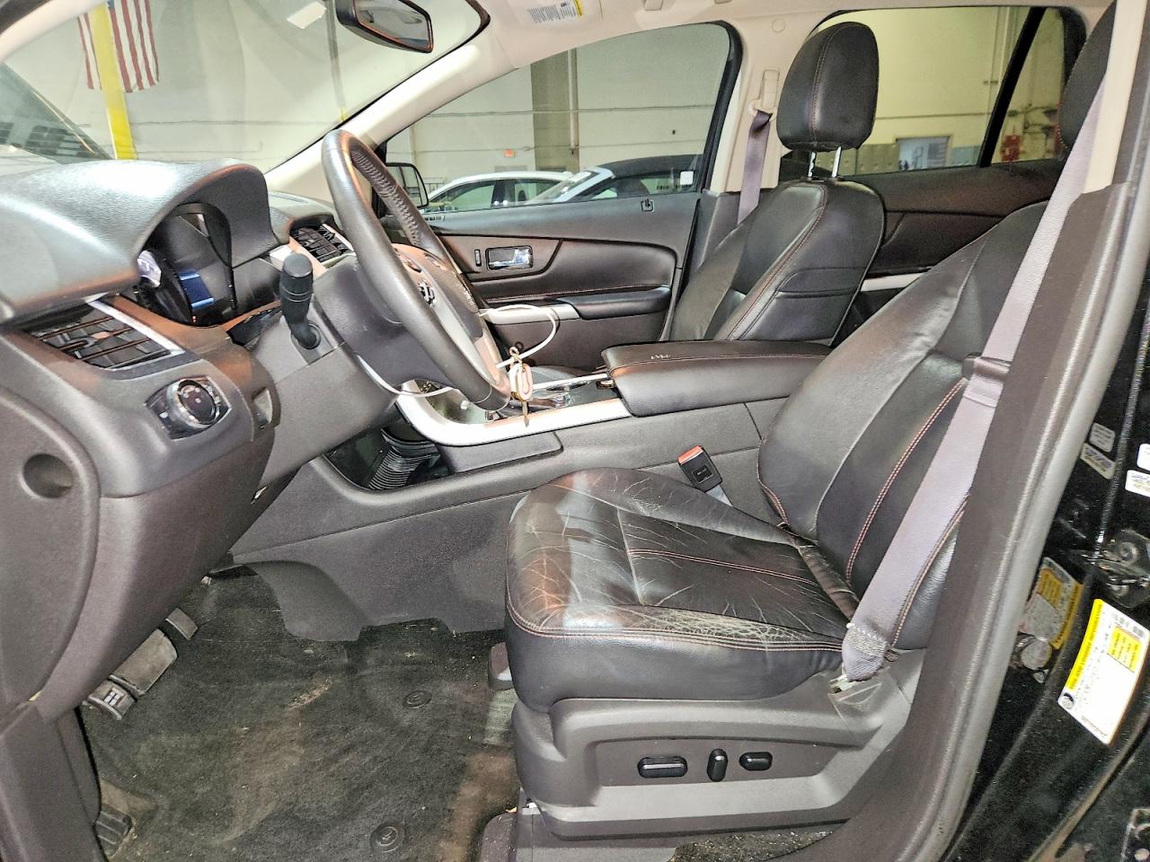 2014 Ford Edge Sel Black vin: 2FMDK3JC0EBA98857