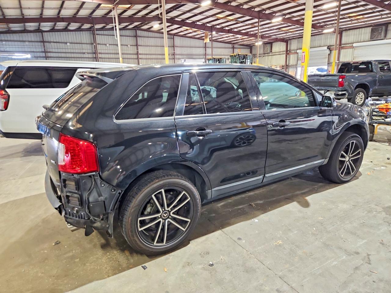 2014 Ford Edge Sel Black vin: 2FMDK3JC0EBA98857